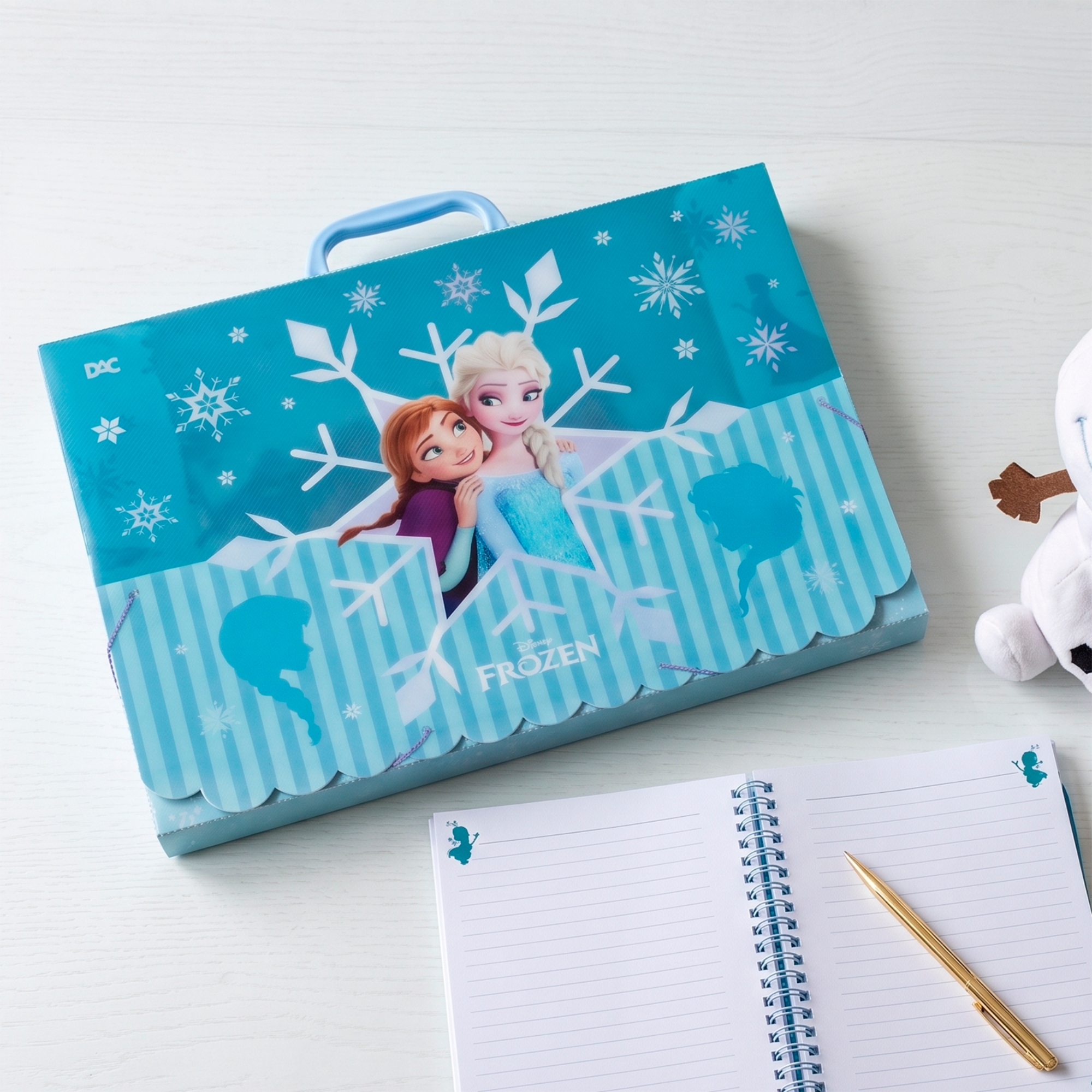 Maleta Escolar Frozen em PP 26x36cm com Alça Disney DAC - 5731