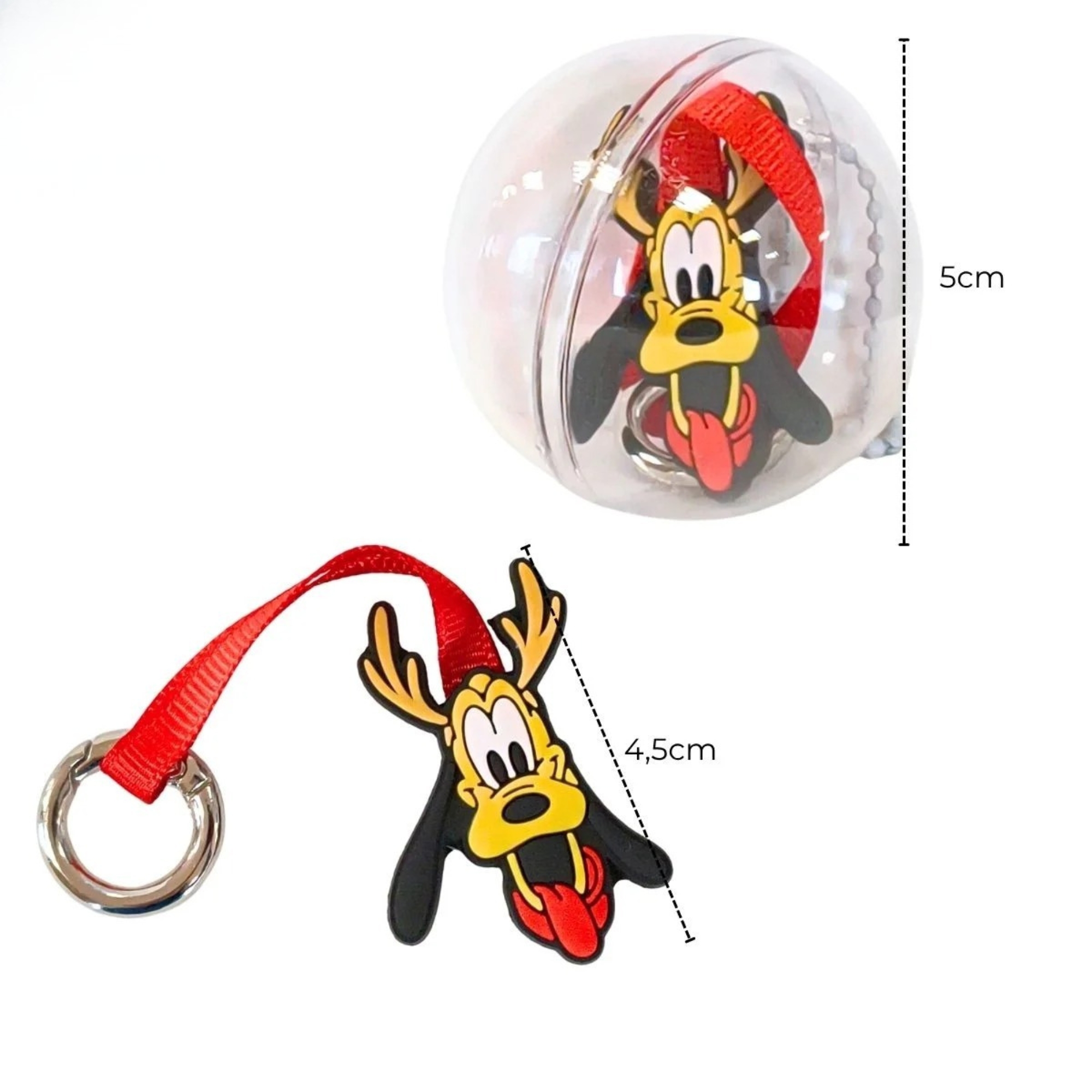 Conjunto de Bolinhas e Pingentes de Natal Mickey e Amigos DAC - 5663