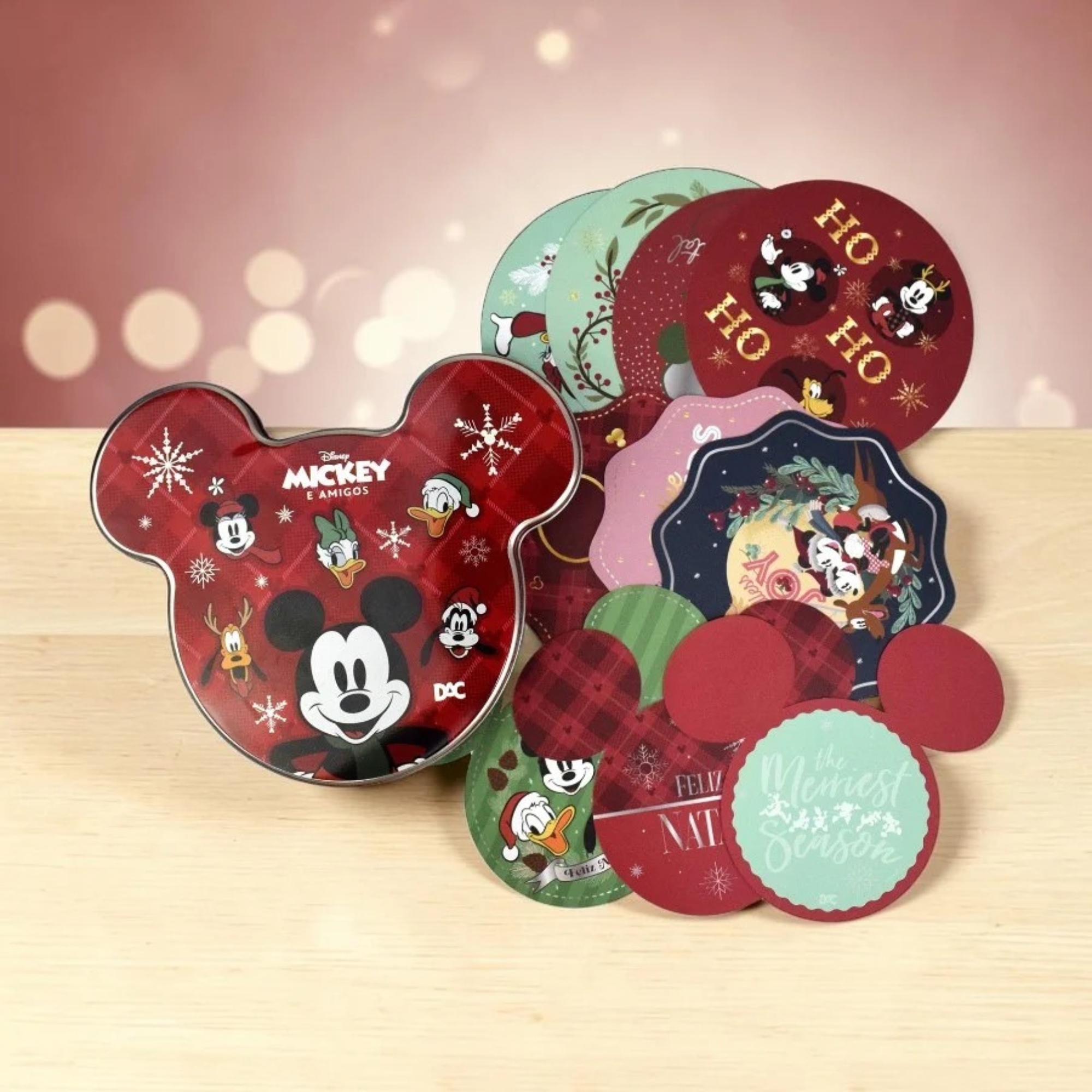 Lata Colecionável Disney Mickey e Amigos DAC - 5664