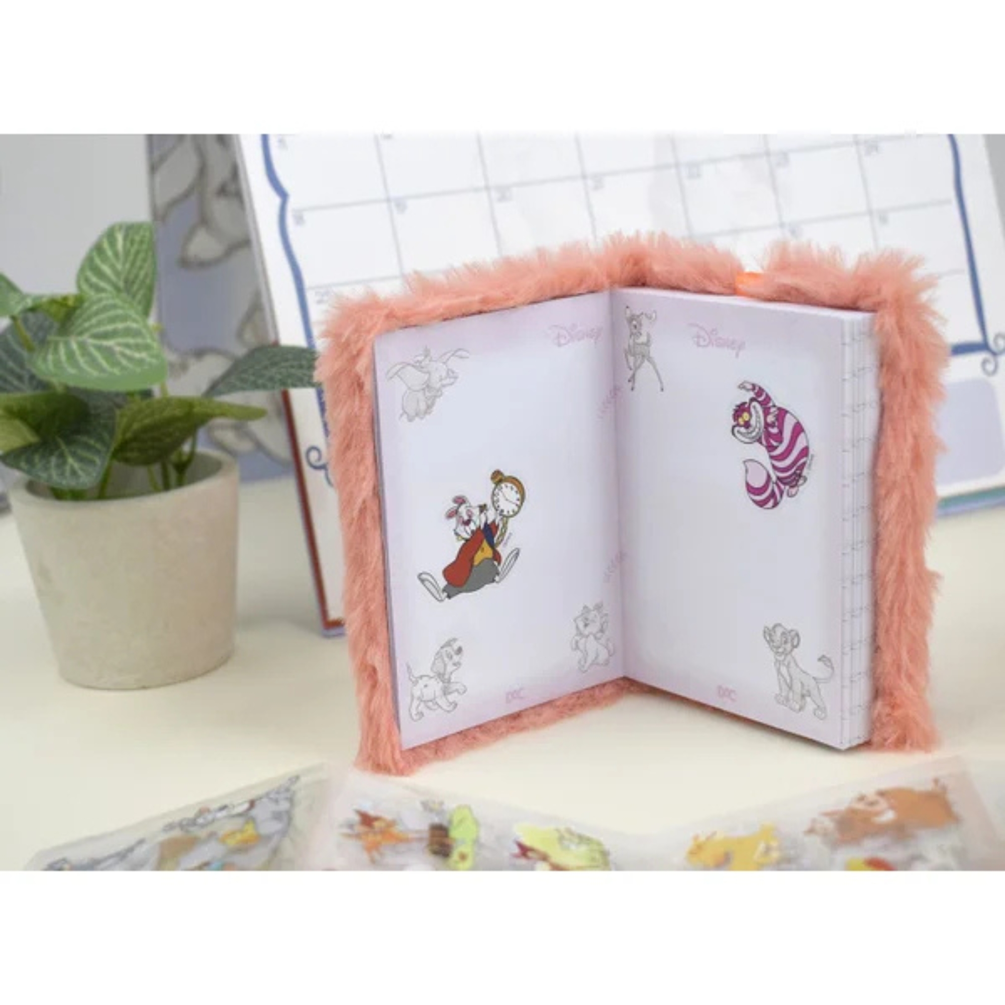 Mini Caderno Puffy Disney Clássicos Sortido e Unitário DAC - 5634