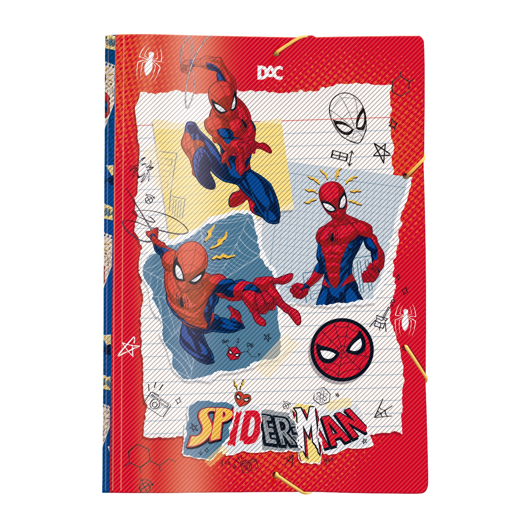 Pasta Aba Elástica Homem-Aranha Spider-Man DAC - 5745