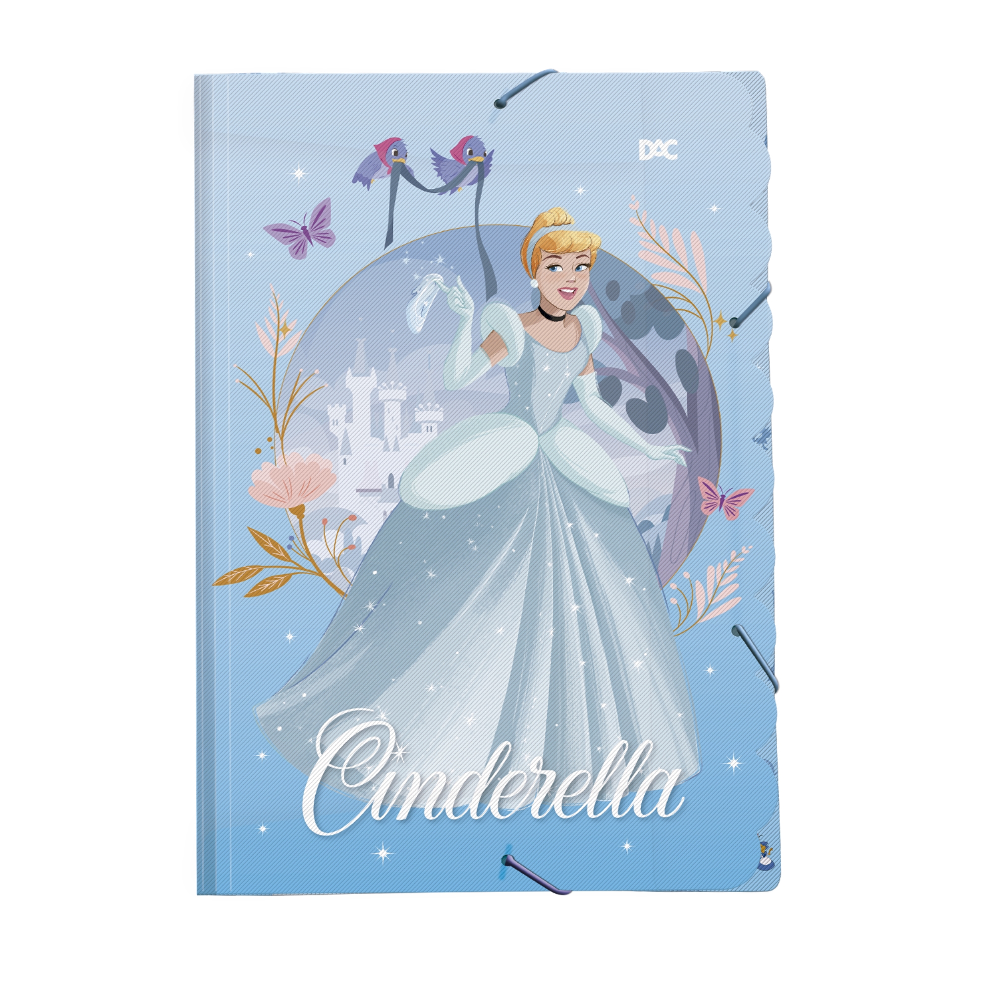 Pasta Aba Elástica Princesas Disney Sortida e Unitária DAC - 5774