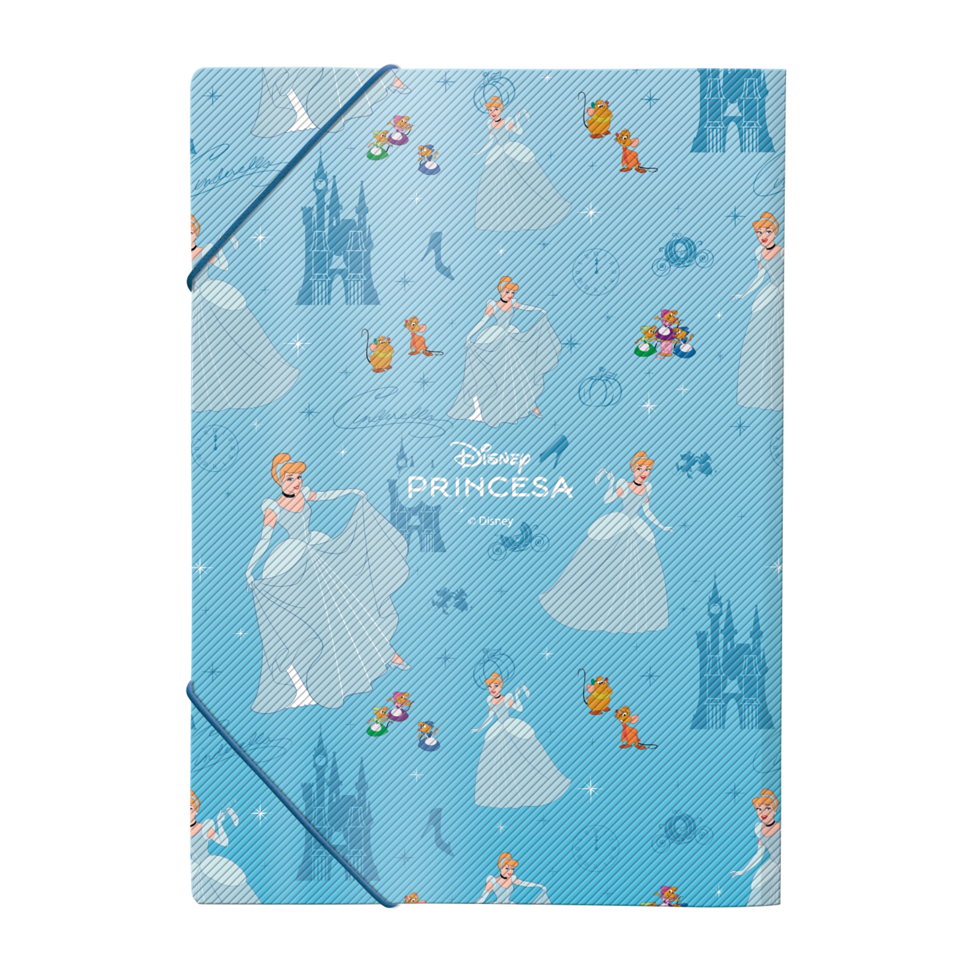 Pasta Aba Elástica Princesas Disney Sortida e Unitária DAC - 5774