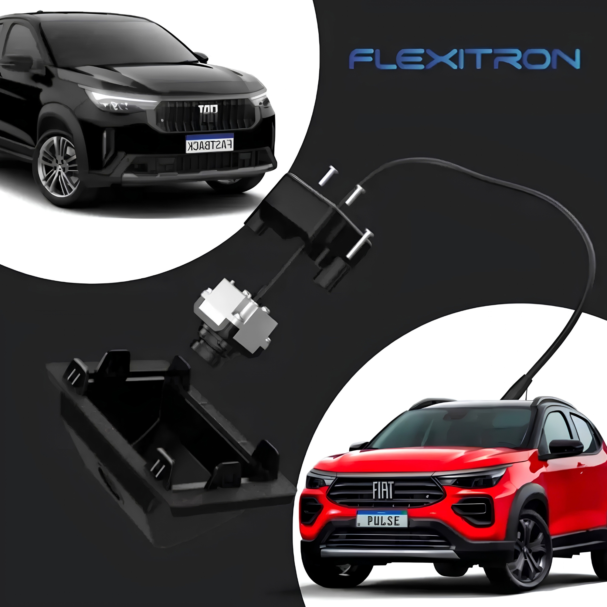 Interface para Câmera de Ré Pulse 2022/Fastback 2025 Flexitron - FIC FI-14 60801583
