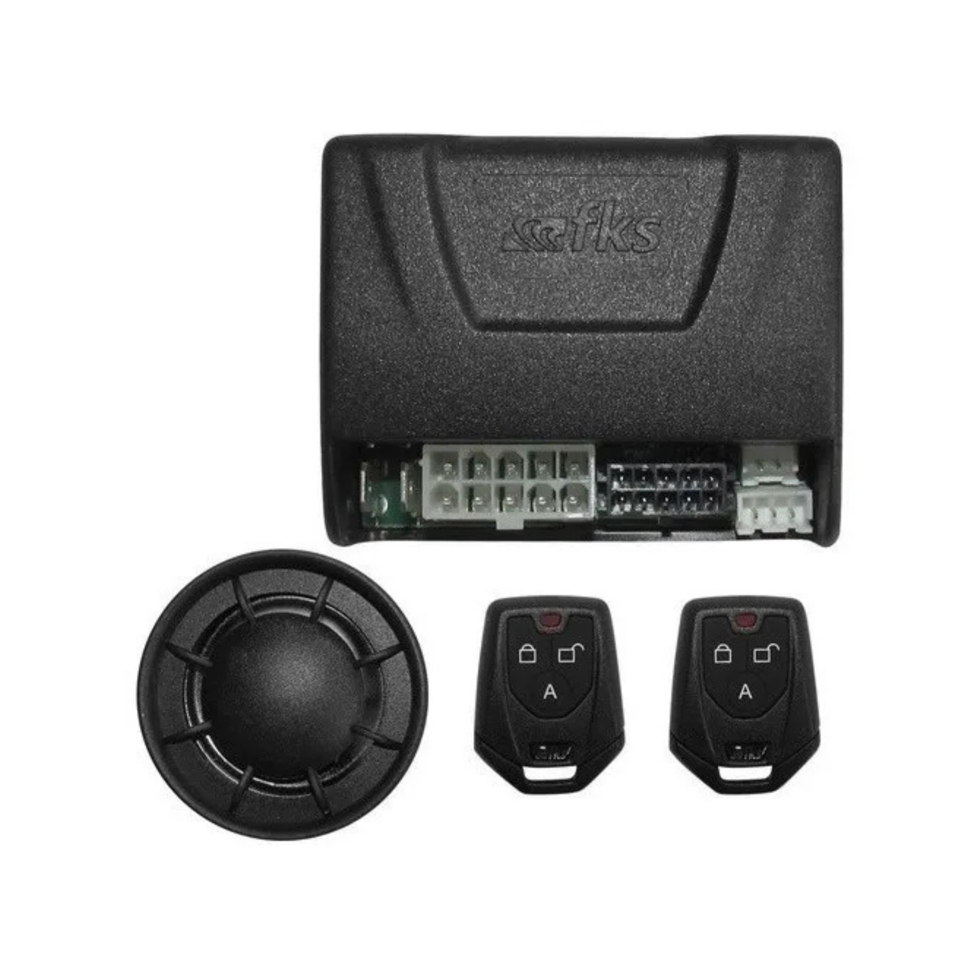 Alarme Universal sem Bloqueio c/ Sirene e Função Desliga Rádio FK902 SB CR941/CR720 FKS - 30800437