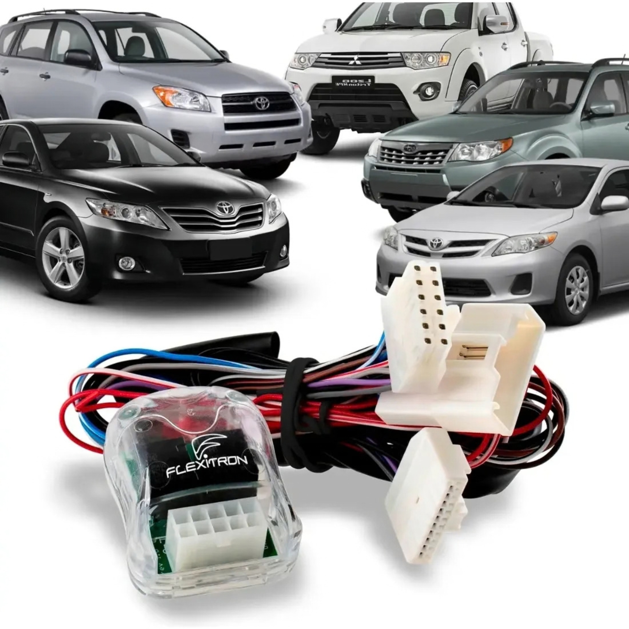 Módulo de Retrovisores Elétricos Pajero Dakar/Corolla/Hilux/SW4/RAV4 ECO 1 Flexitron - 60800166