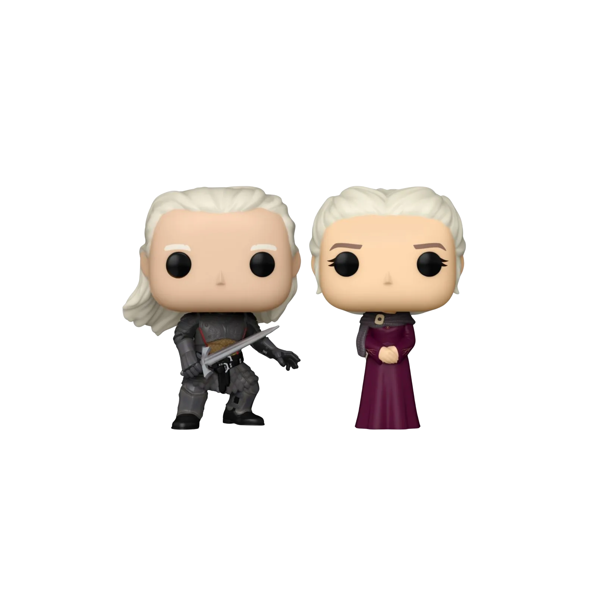 Kit Funko Daemon  e Rhaenyra - Bonecos Colecionáveis