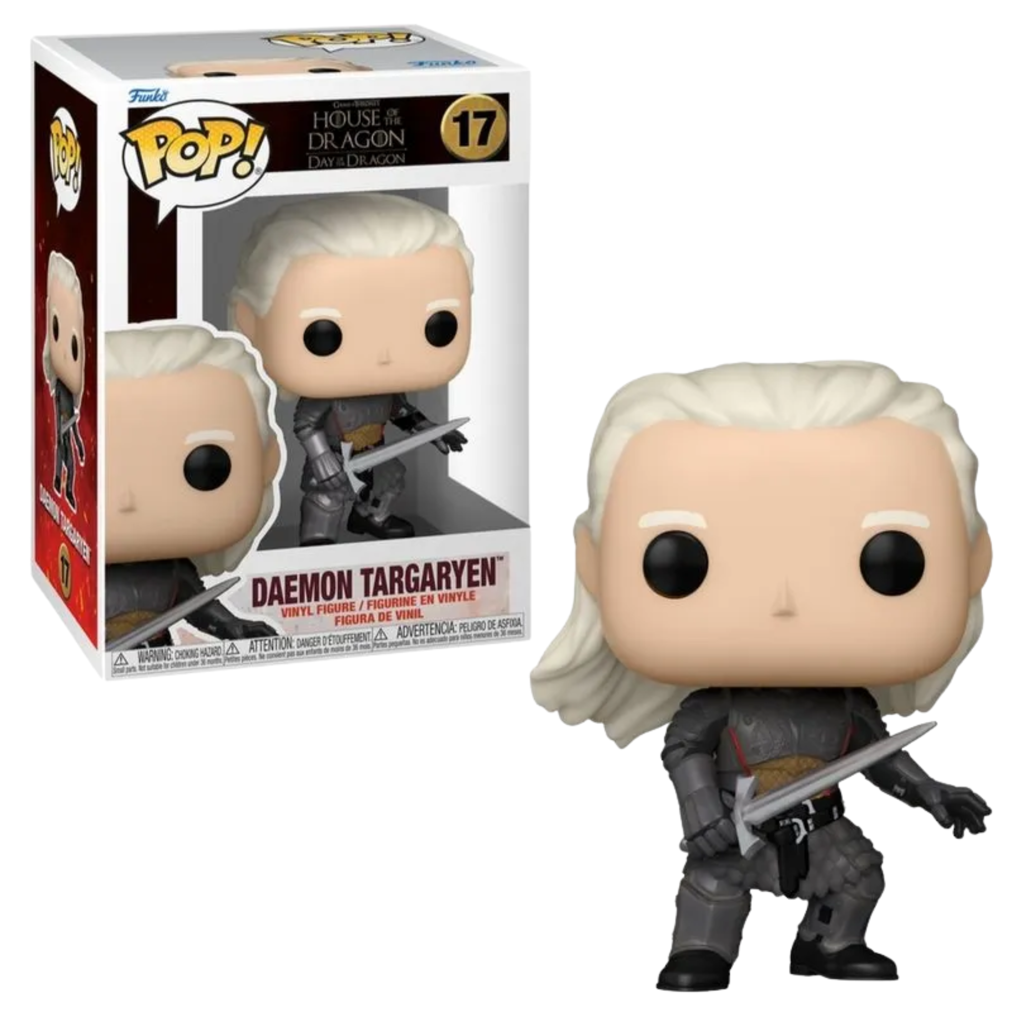 Kit Funko Daemon  e Rhaenyra - Bonecos Colecionáveis