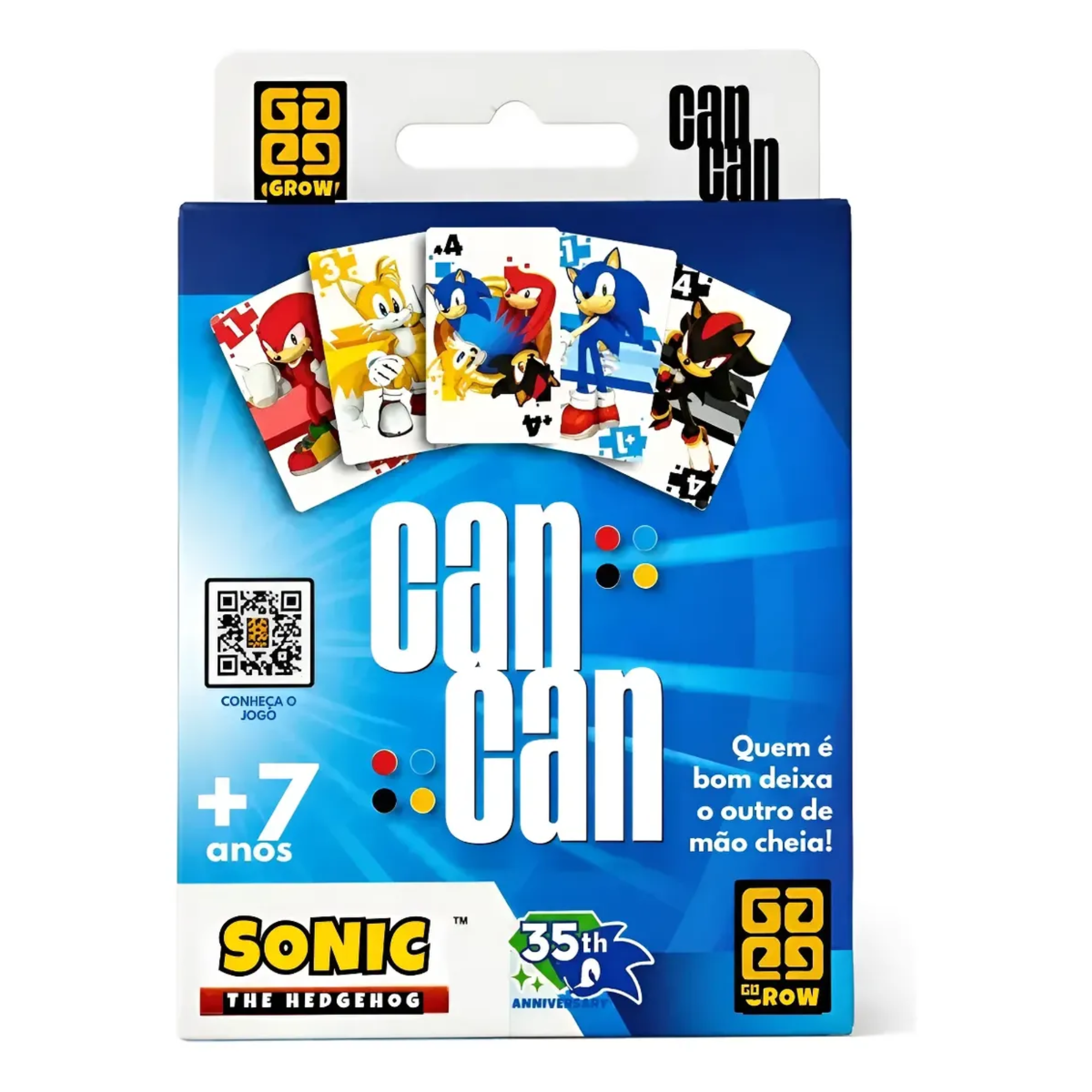 Jogo de Cartas Can Can Sonic Grow - 05252