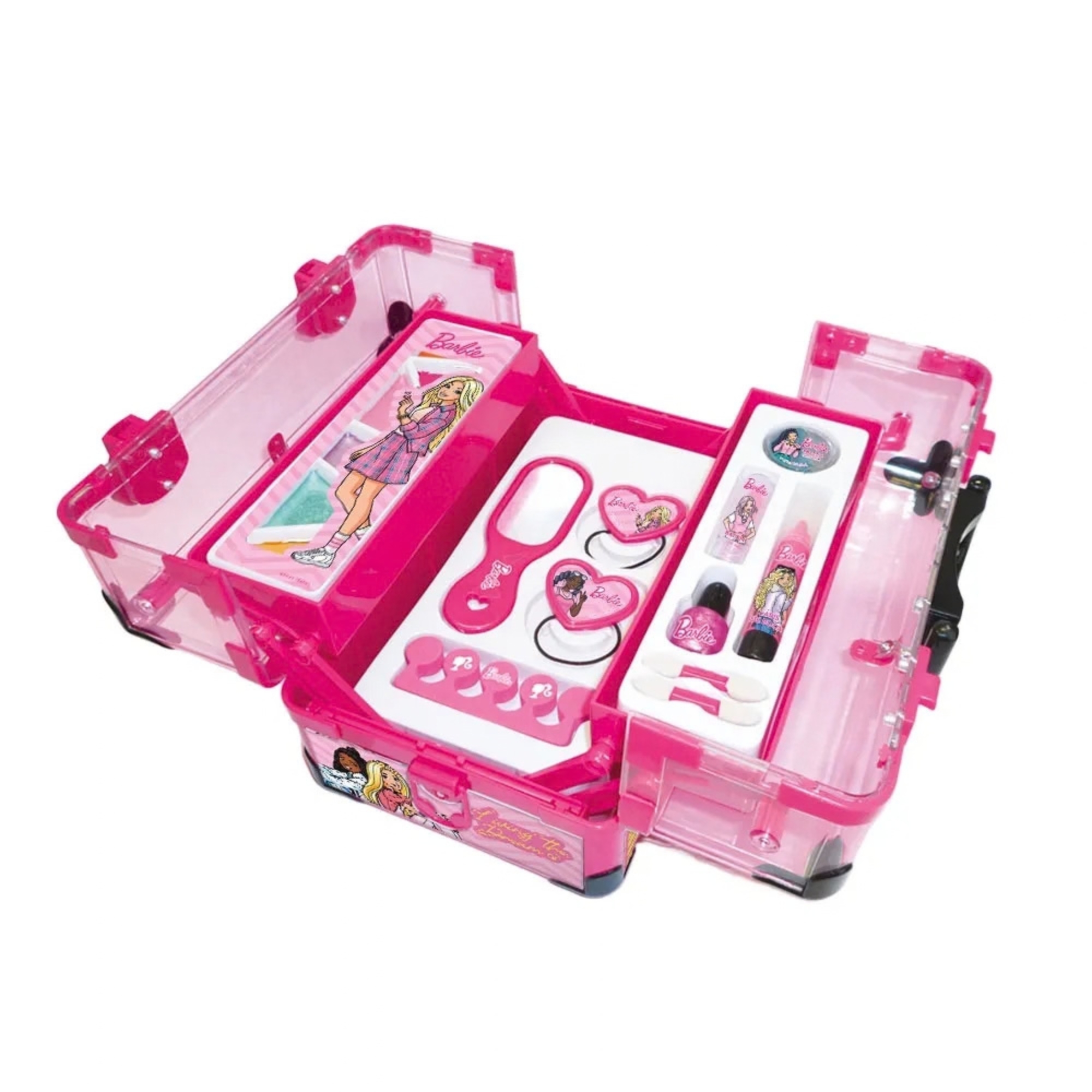 Maleta Barbie Beauty Case Completa de Maquiagem Multikids - BR2594