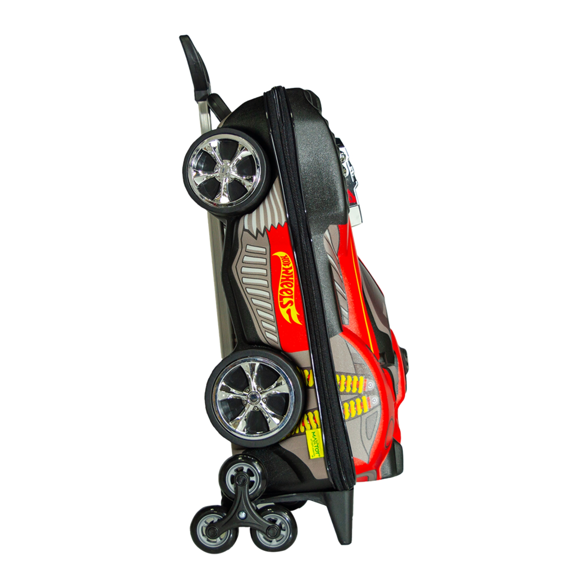 Mala Infantil Hot Wheels Dune a Soar Motor Cromo com Rodinha Tripla Diplomata - 2510BM25