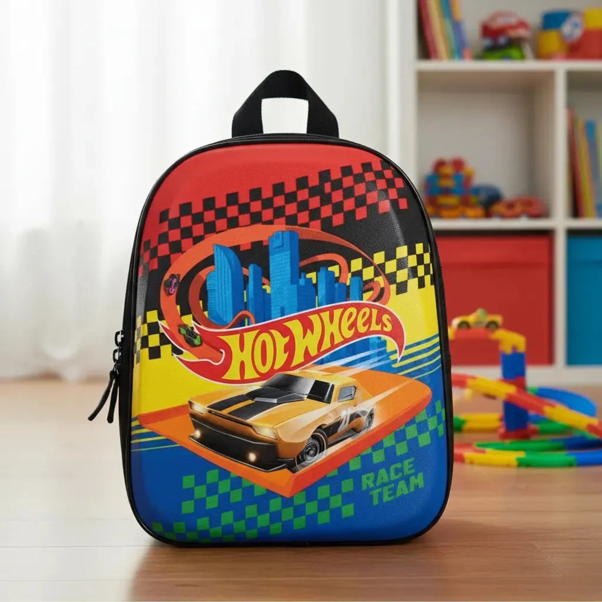 Mochila Infantil Hot Wheels Dune a Soar com Alça de Costas Diplomata - 2510XA25