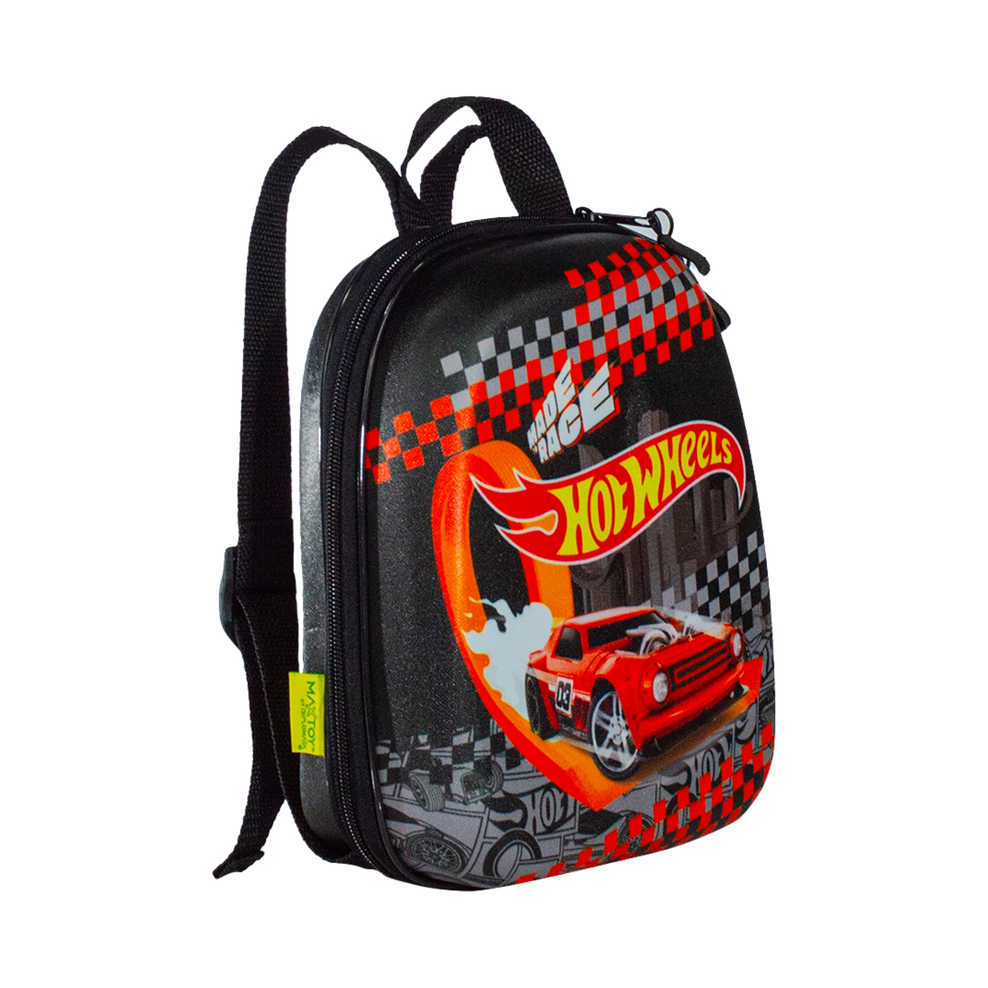 Mochila Infantil Hot Wheels Night Shifter com Alça de Costas Diplomata - 2520XA25