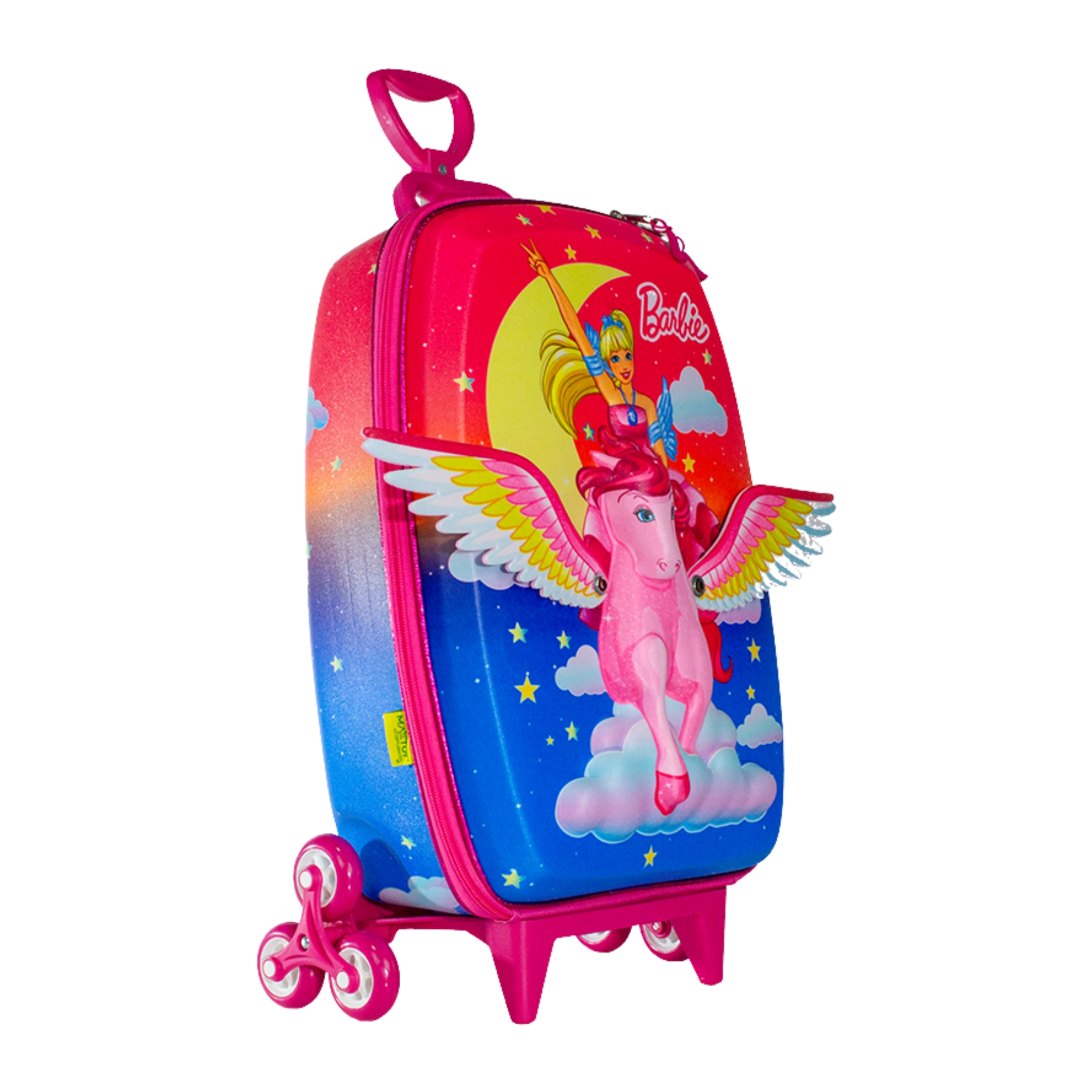 Mala Infantil Barbie Pegasus c/ Rodinha Tripla Diplomata - 2600AM25