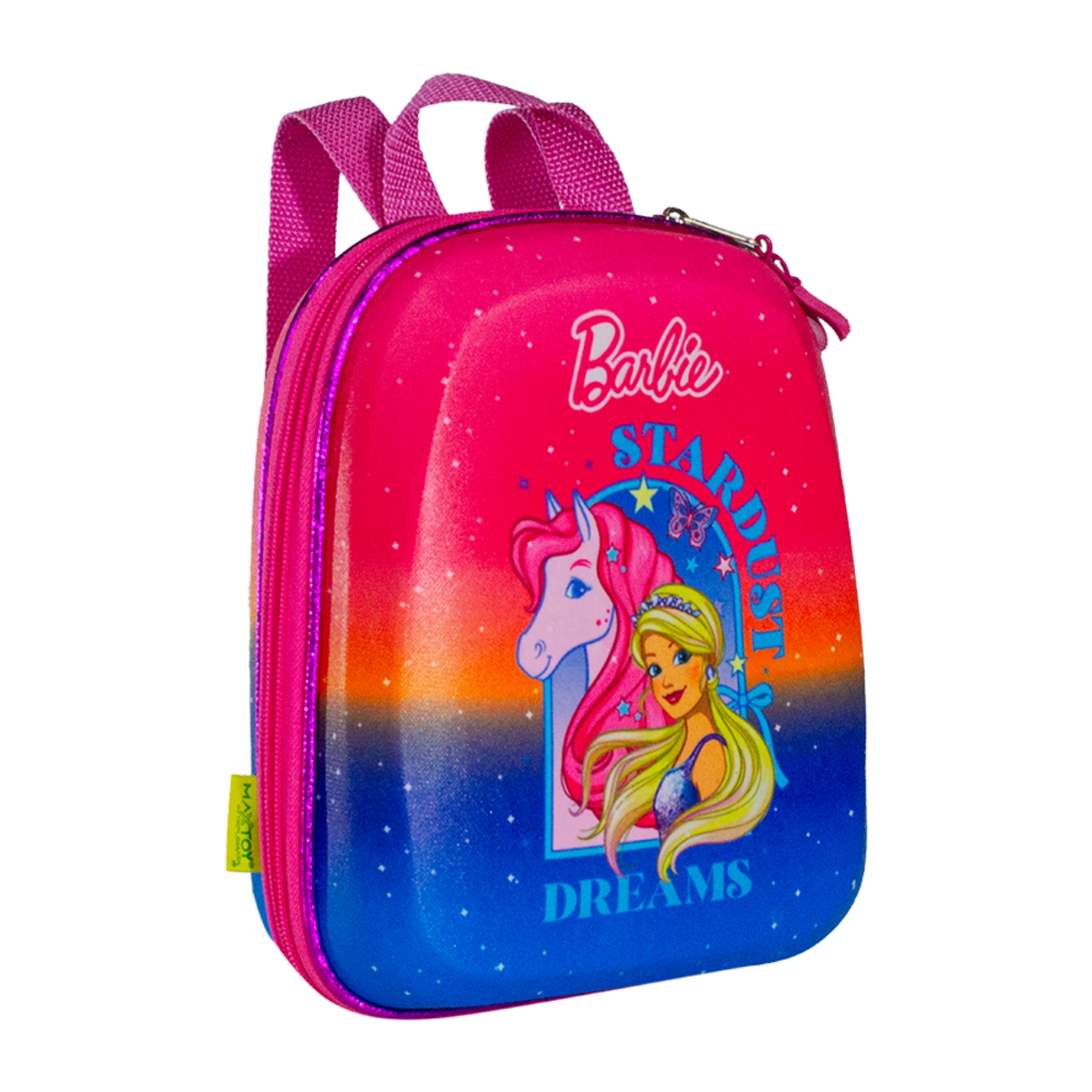 Mochila Infantil Barbie Pegasus c/ Alça de Costas Diplomata - 2600AX25