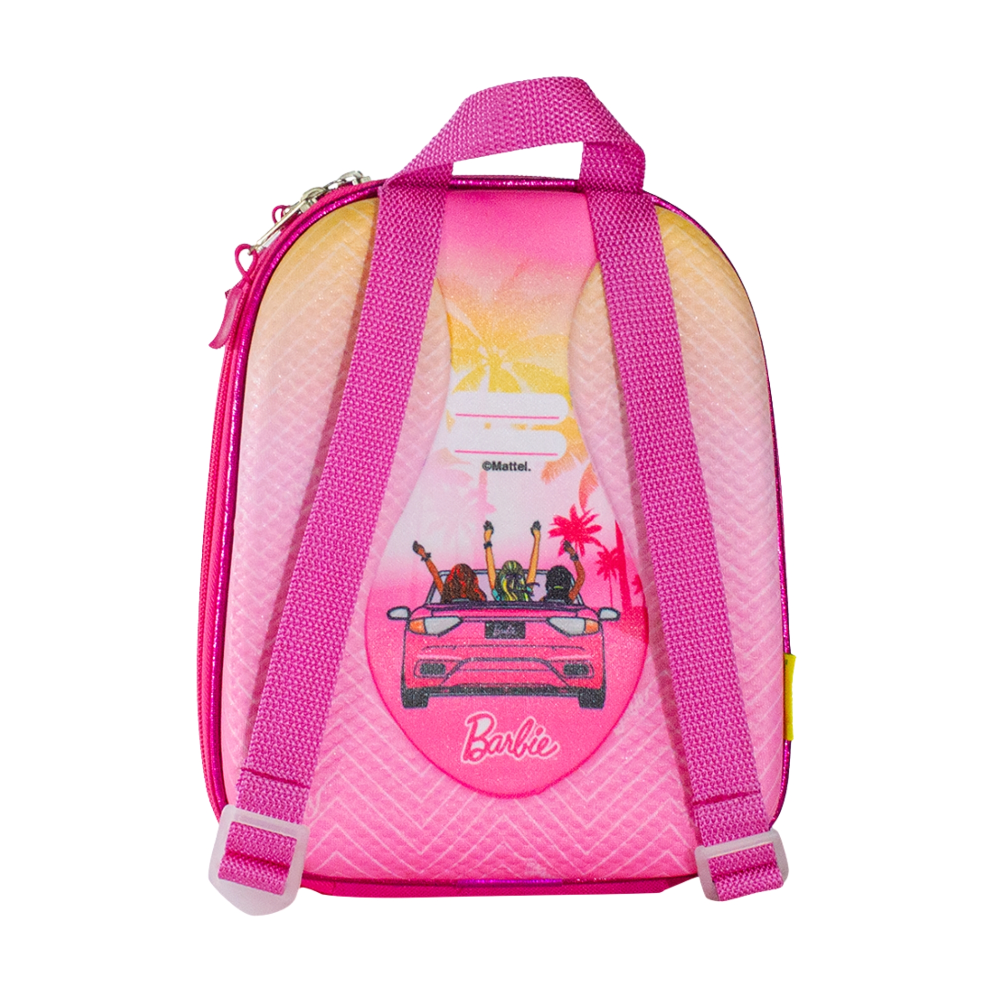 Mochila Infantil Barbie Conversível c/ Alça de Costas Diplomata - 2600DX25
