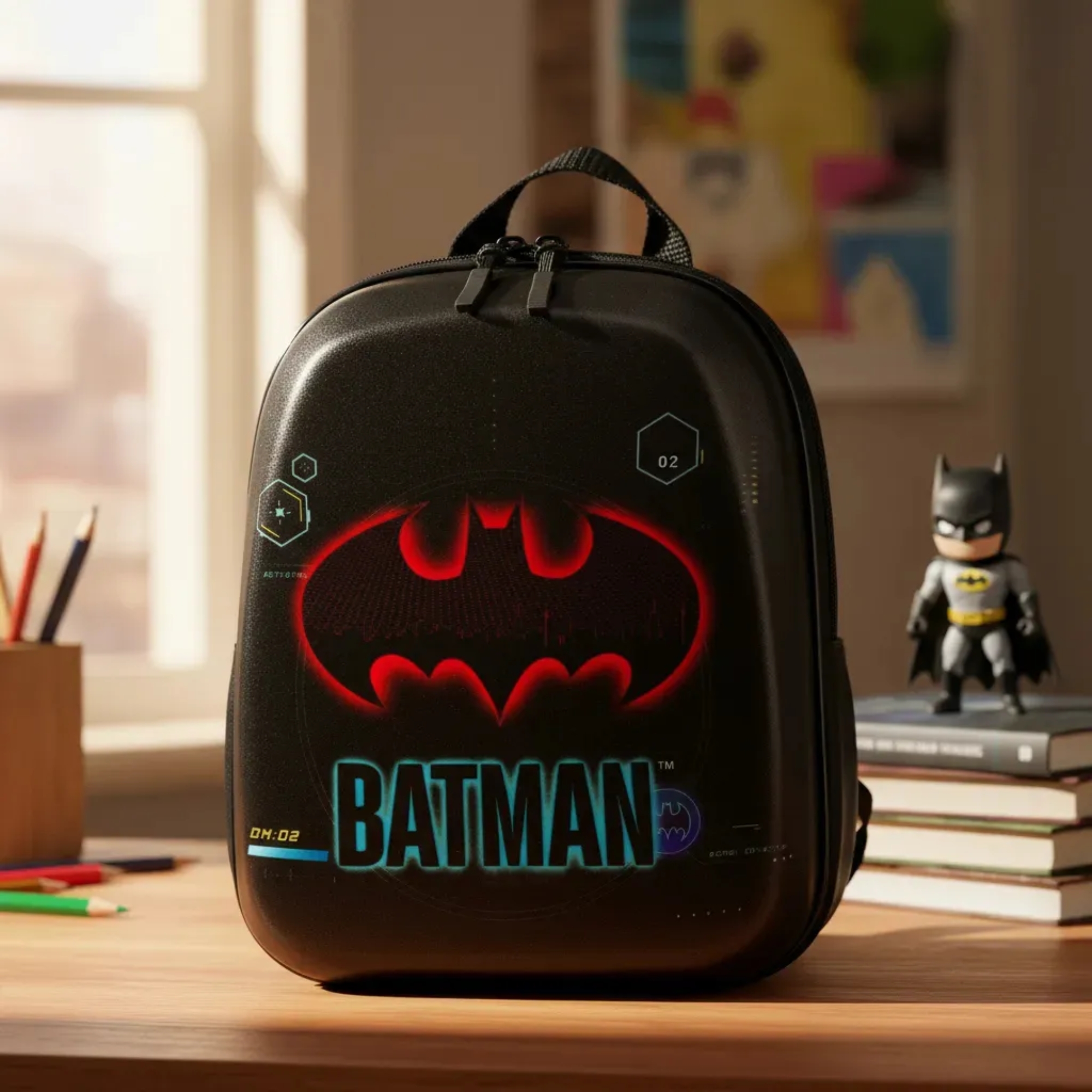 Mochila Infantil Batman Diplomata - 2805AX23