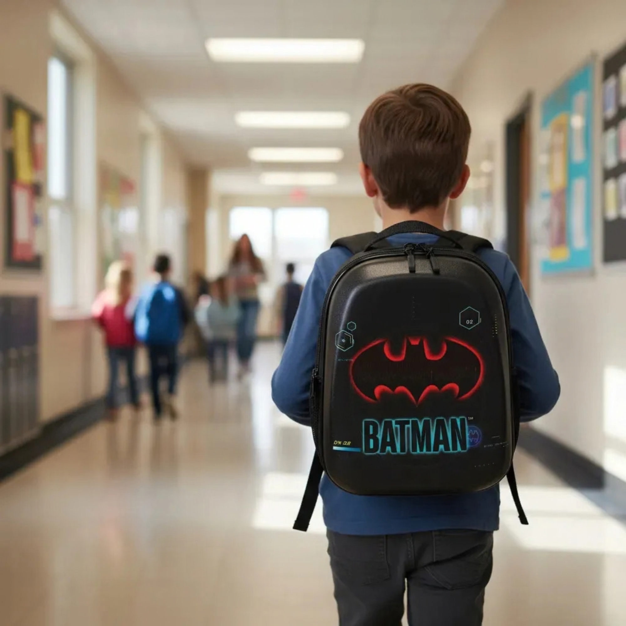 Mochila Infantil Batman Diplomata - 2805AX23