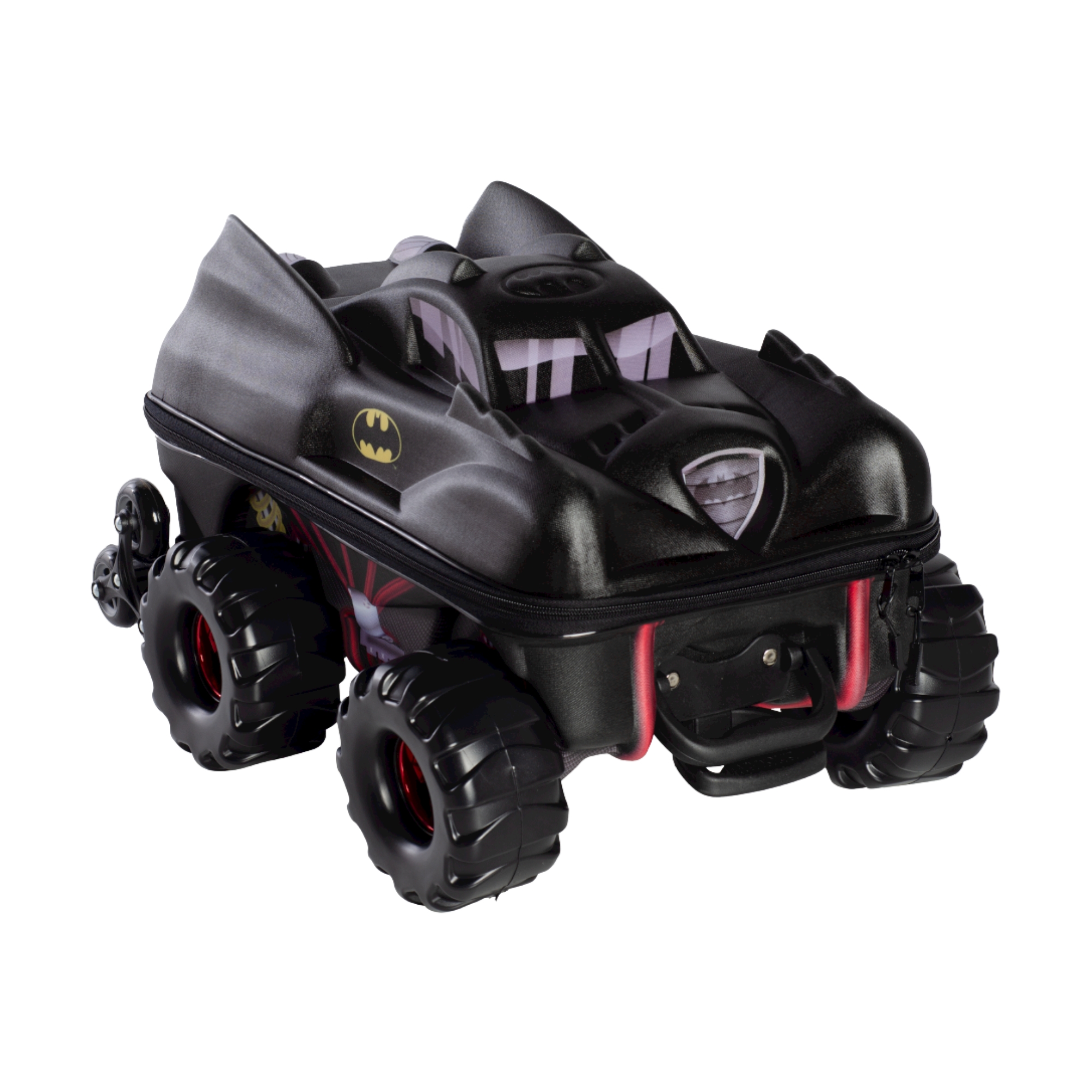 Mala Infantil Batmóvel Monster Trucks com Rodinha Tripla Diplomata - 2805BM24