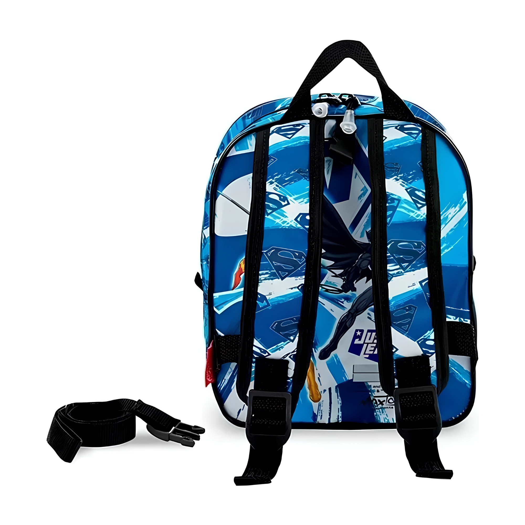 Mochila Infantil Liga da Justiça Superman Azul Diplomata - 2813AX20
