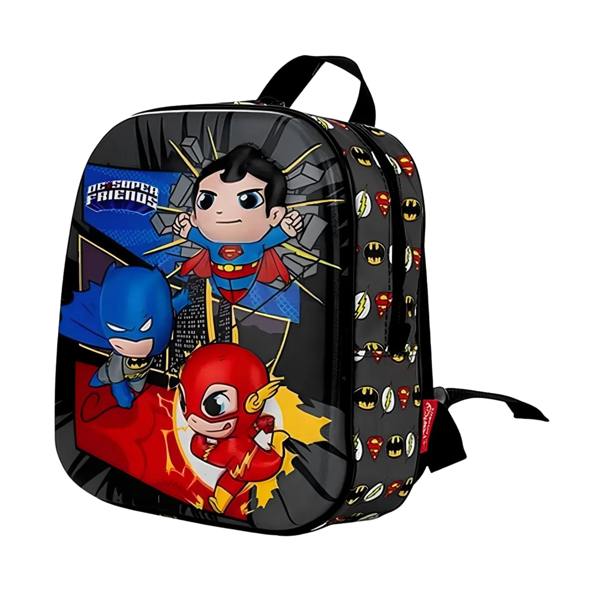 Mochila Infantil Super Friends c/ Alça de Costas Diplomata - 2814DX20