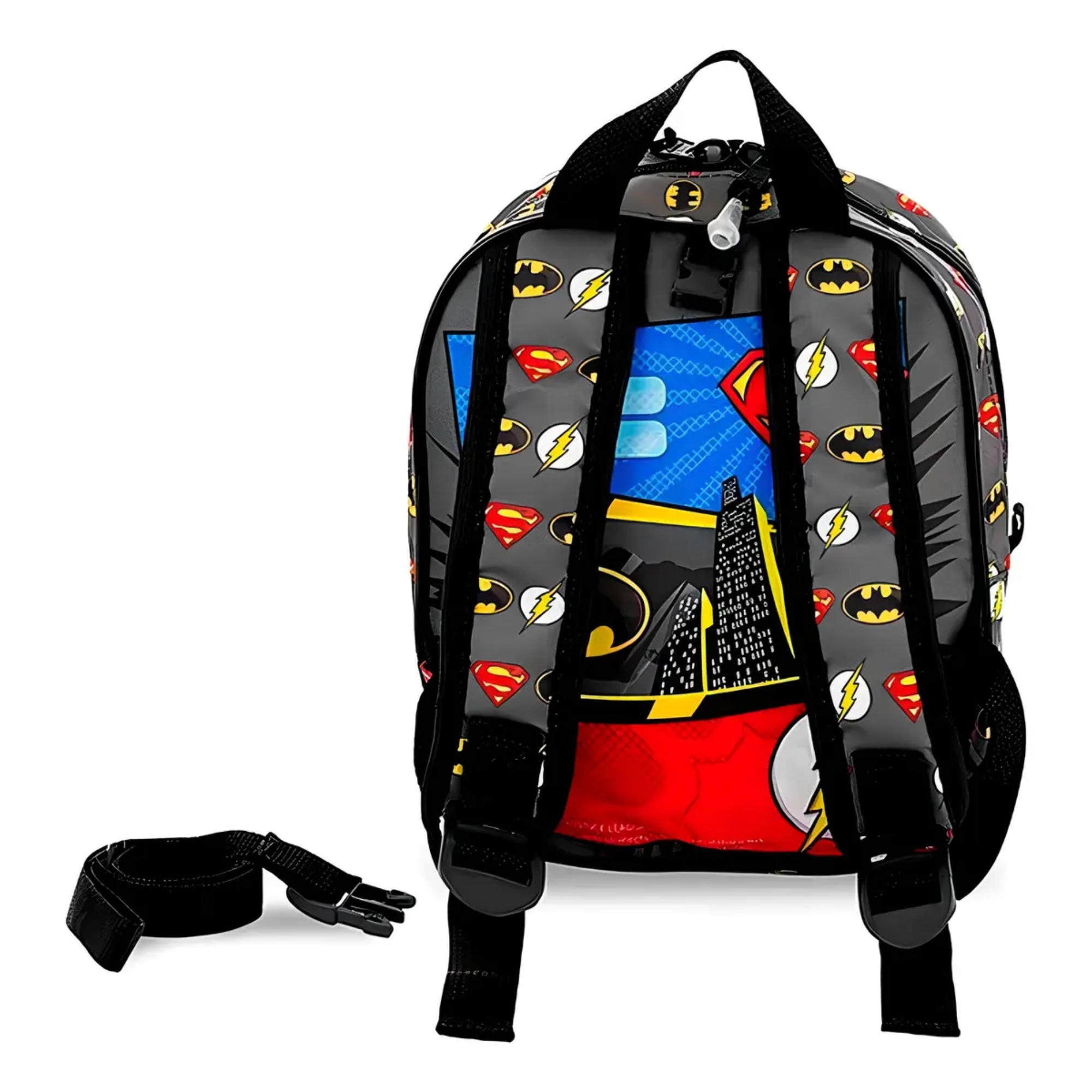Mochila Infantil Super Friends c/ Alça de Costas Diplomata - 2814DX20