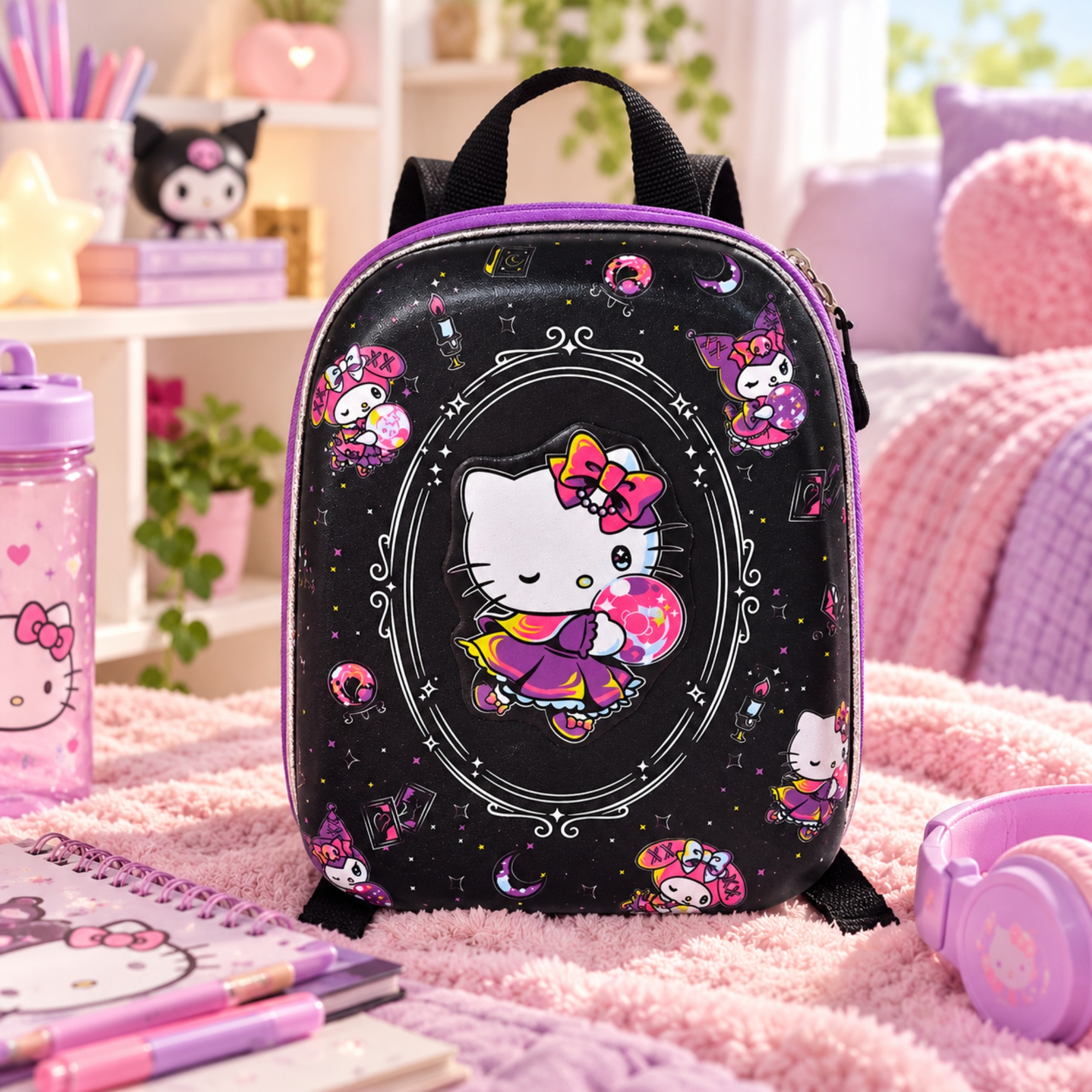 Mochila Infantil Hello Kitty Amigas Diplomata - 2823AX26