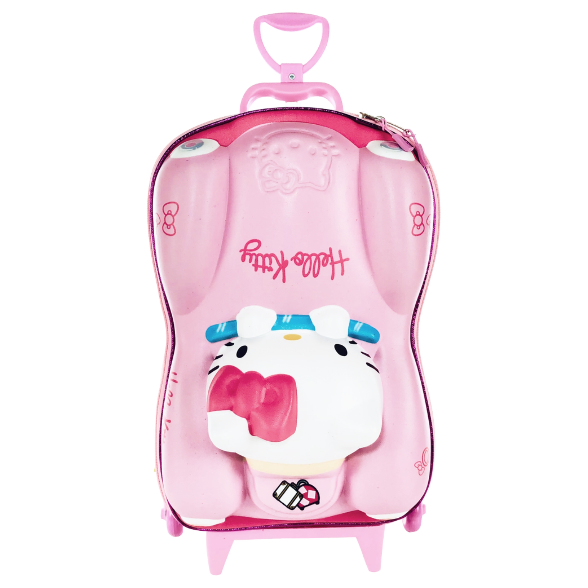 Mala Infantil Hello Kitty Carro Diplomata - 2823BM23