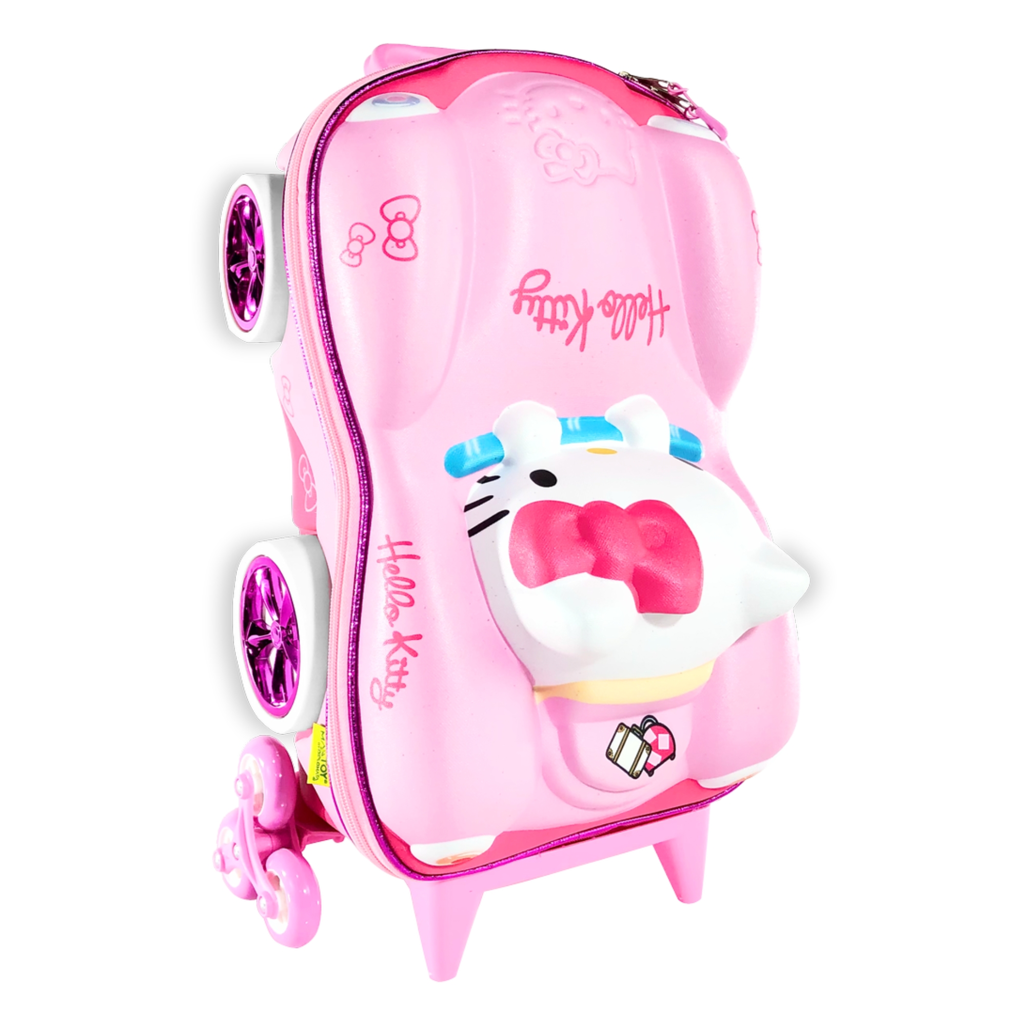 Mala Infantil Hello Kitty Carro Diplomata - 2823BM23