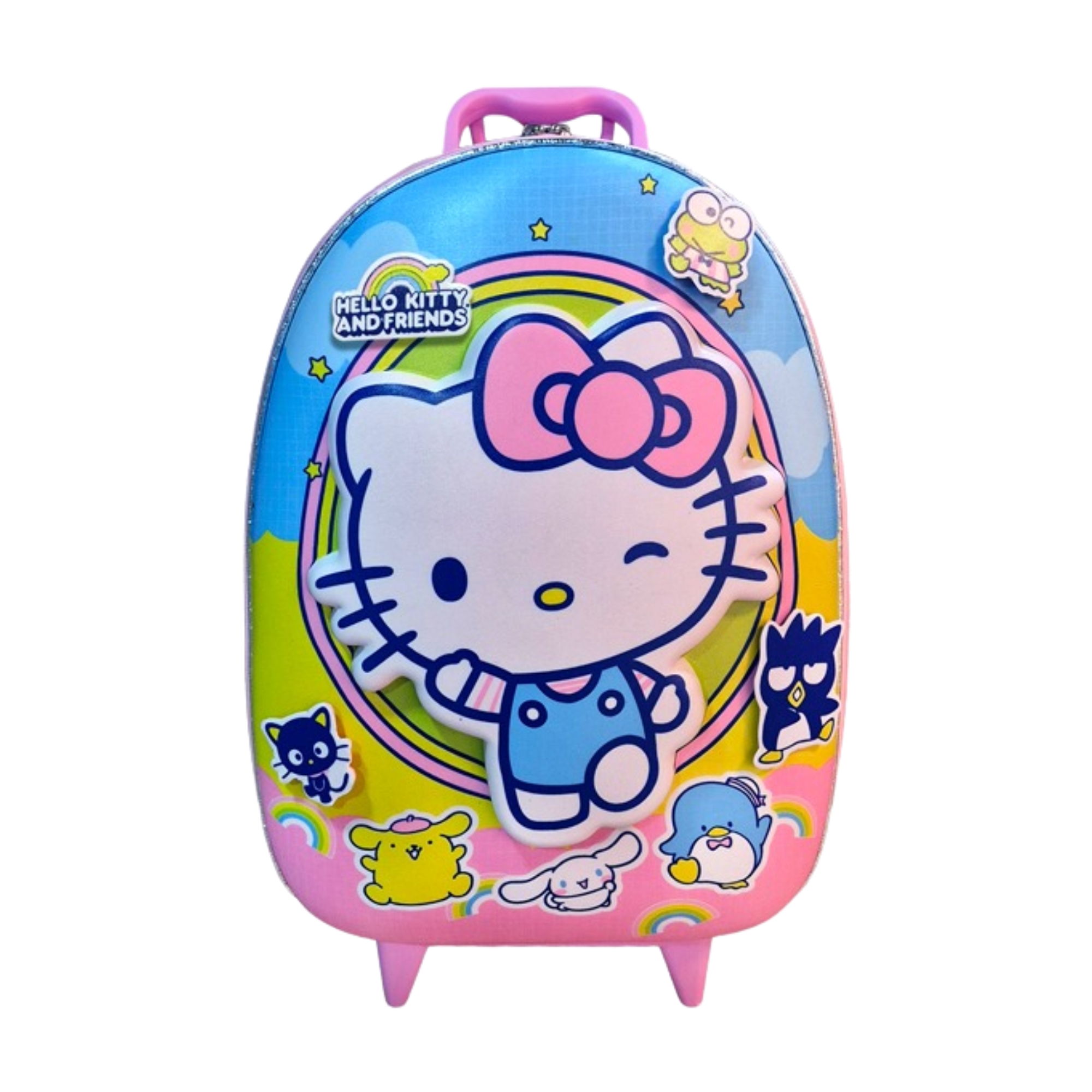 Mala Infantil Hello Kitty Candy Colors c/ Rodinha Diplomata - 2823CM26