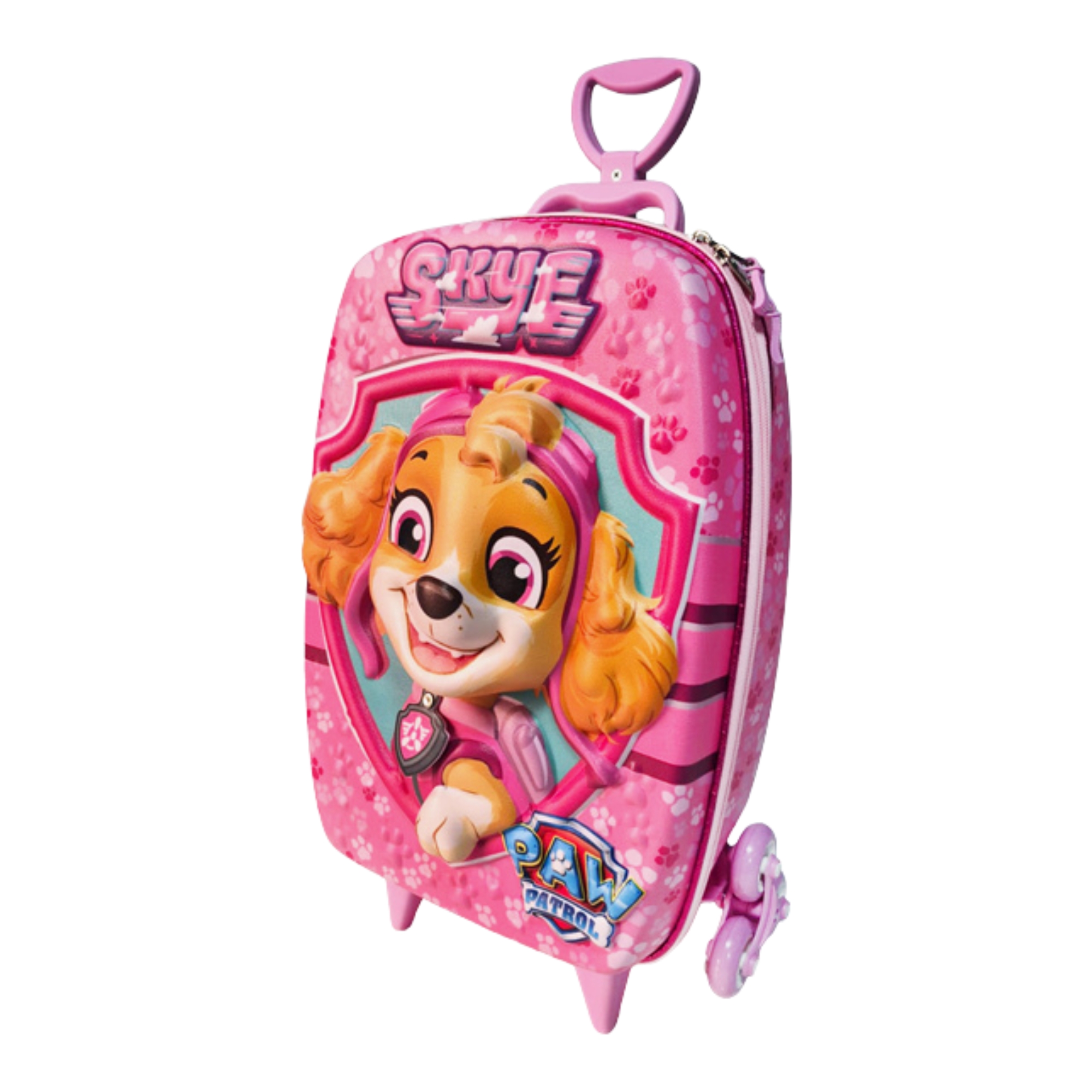 Mala Infantil Patrulha Canina Paw Patrol Skye Nave com Rodinha Tripla Diplomata - 2993BM26