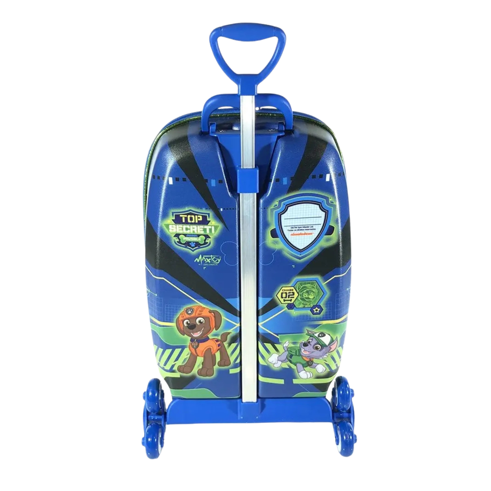 Mala Infantil Patrulha Canina Paw Patrol Chase Spy Diplomata - 2993EM21