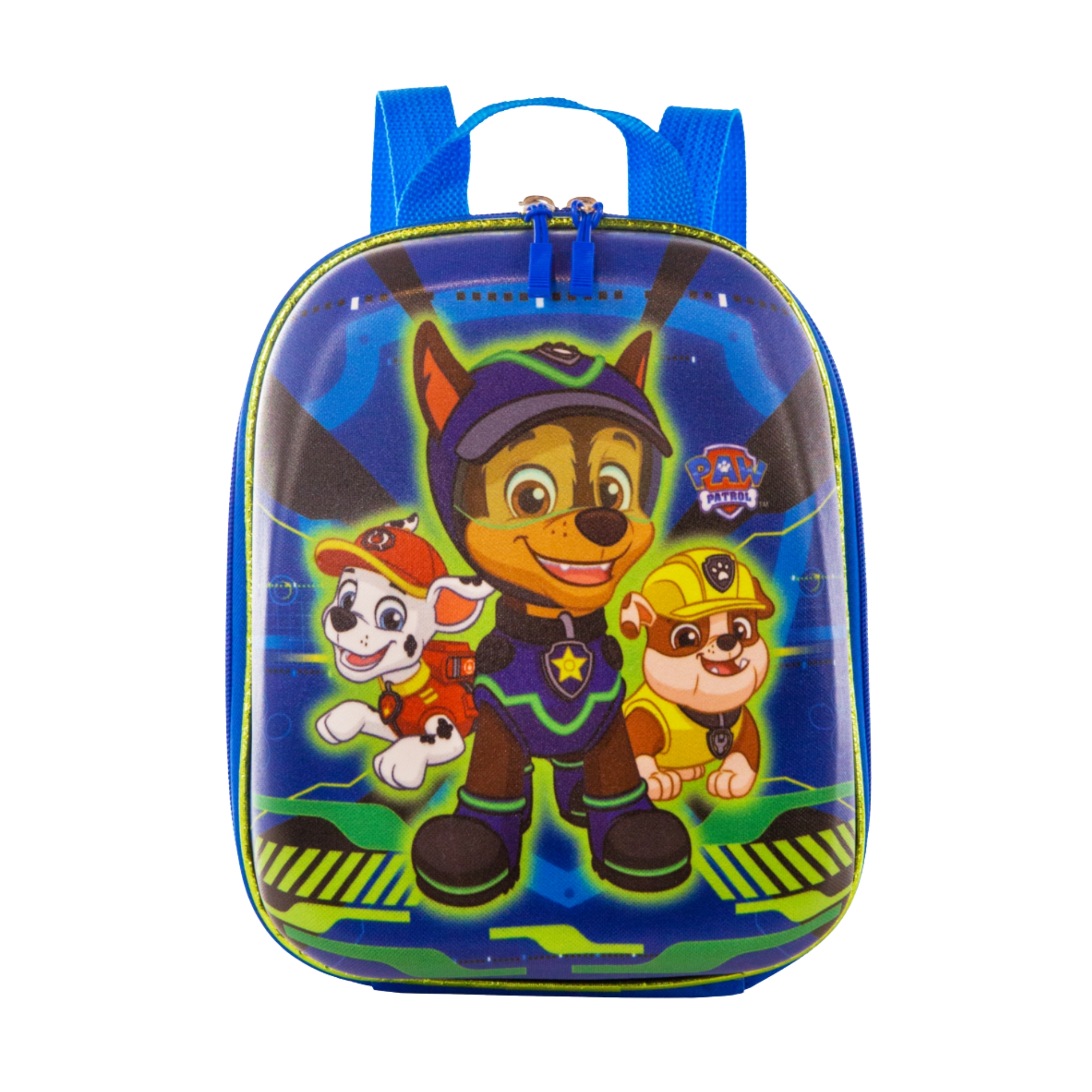 Mochila Infantil Paw Patrol Patrulha Canina Chase SPY com Alça de Costas Diplomata - 2993EX23
