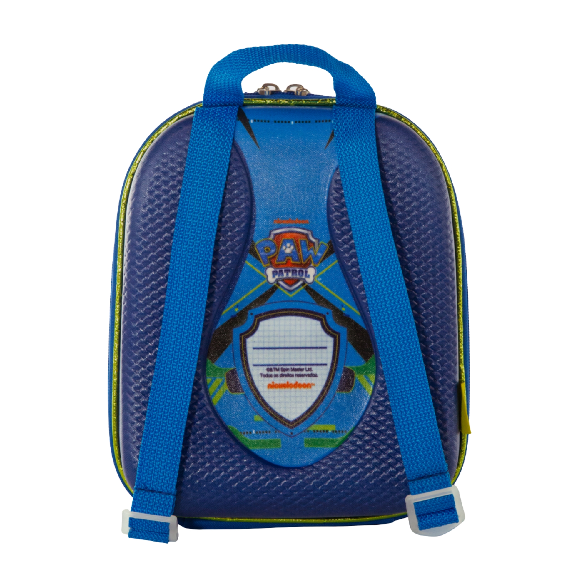 Mochila Infantil Paw Patrol Patrulha Canina Chase SPY com Alça de Costas Diplomata - 2993EX23