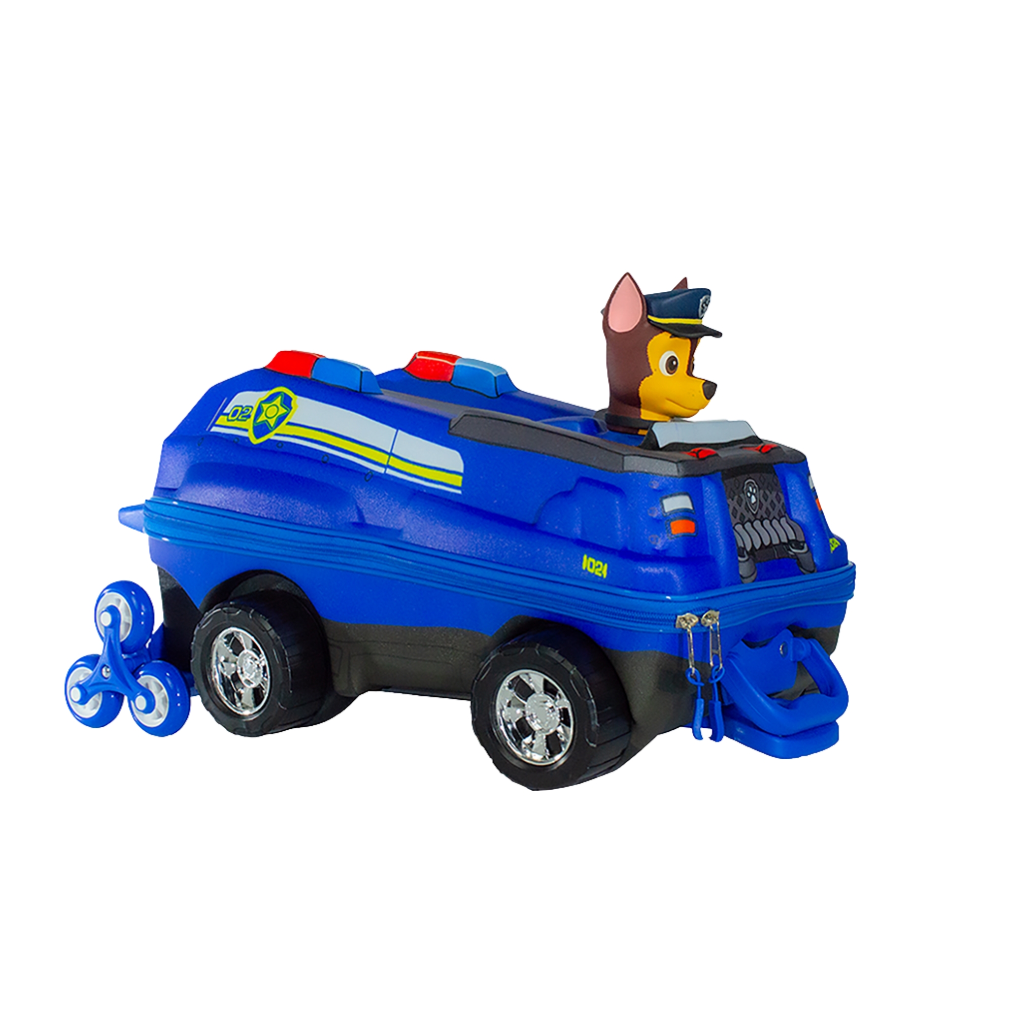 Mala Infantil Patrulha Canina Paw Patrol Chase Carro Diplomata - 2993IM25