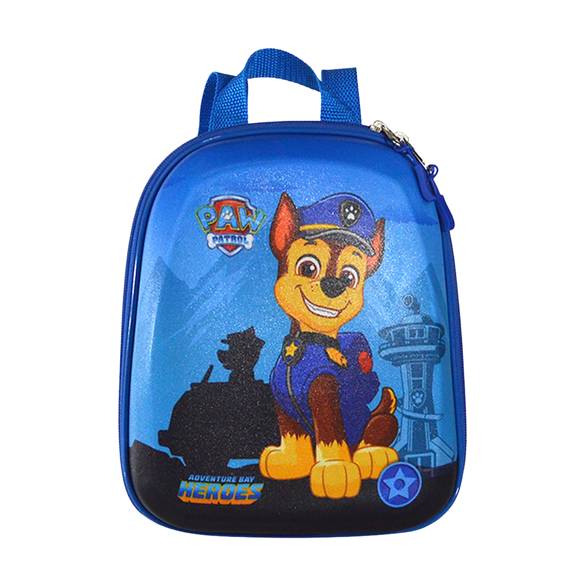 Mochila Infantil Paw Patrol Patrulha Canina Chase Carro com Alça de Costas Diplomata - 2993IX25