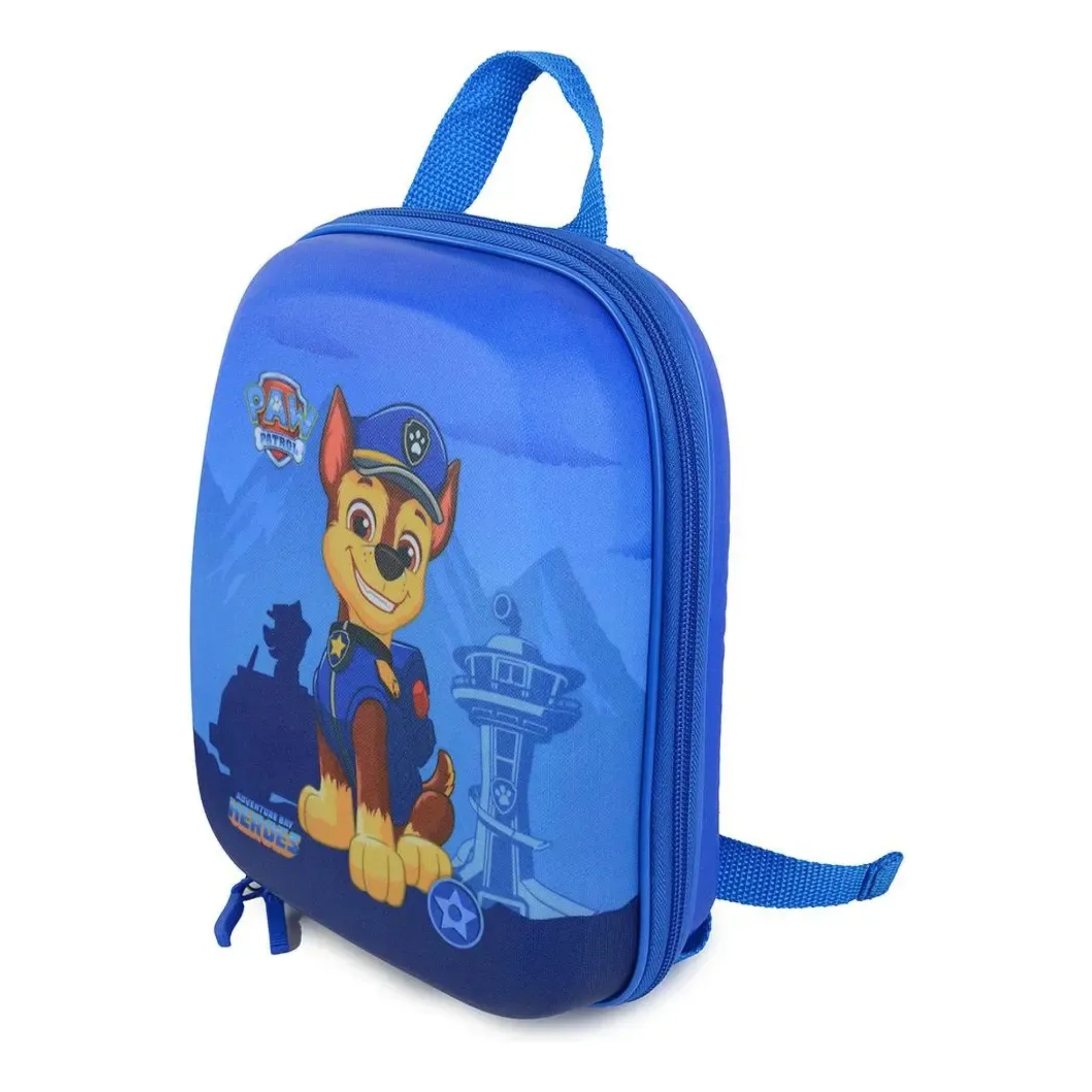 Mochila Infantil Paw Patrol Patrulha Canina Chase Carro com Alça de Costas Diplomata - 2993IX25
