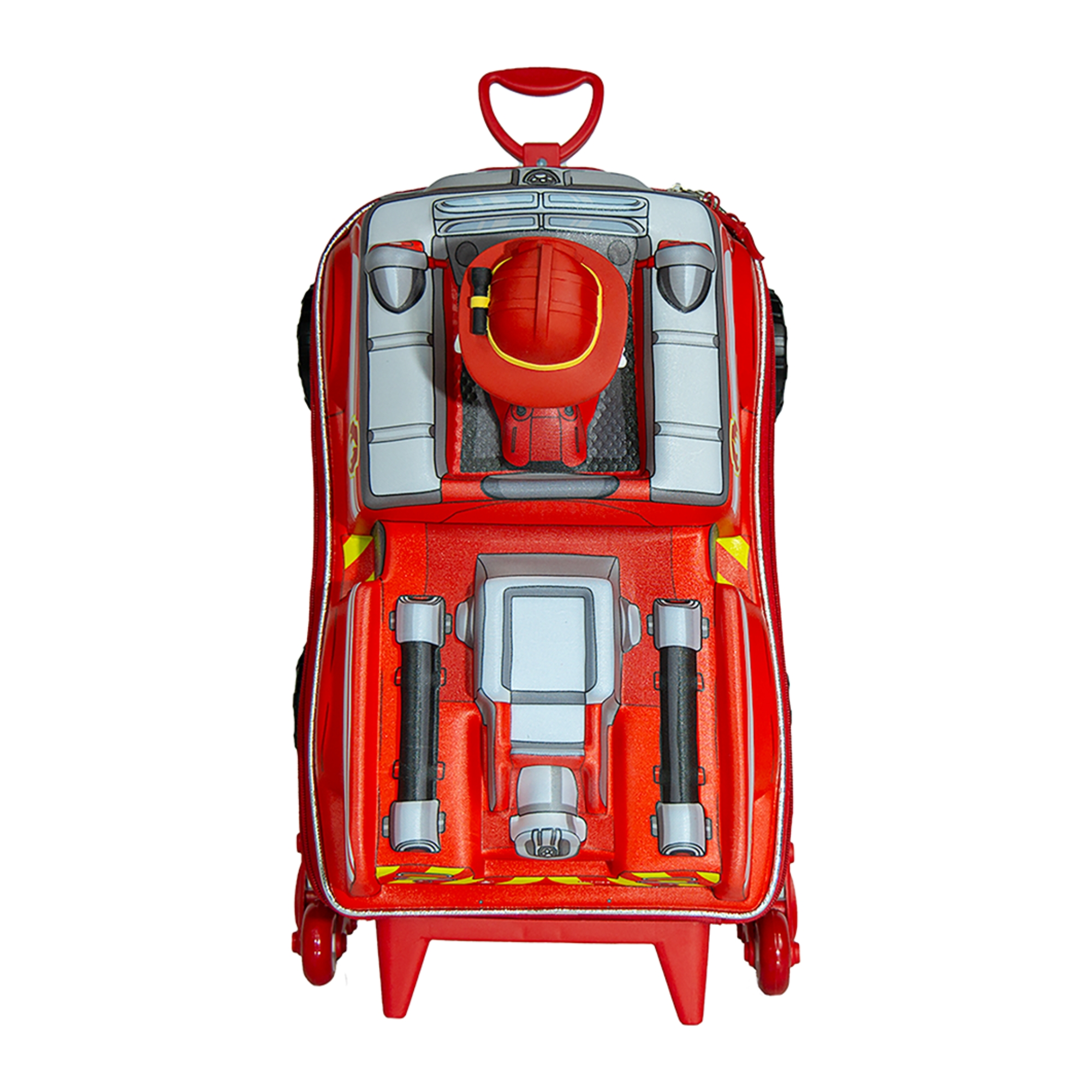 Mala Infantil Paw Patrol Patrulha Canina Marshall Carro com Rodinha Tripla Diplomata - 2993JM25