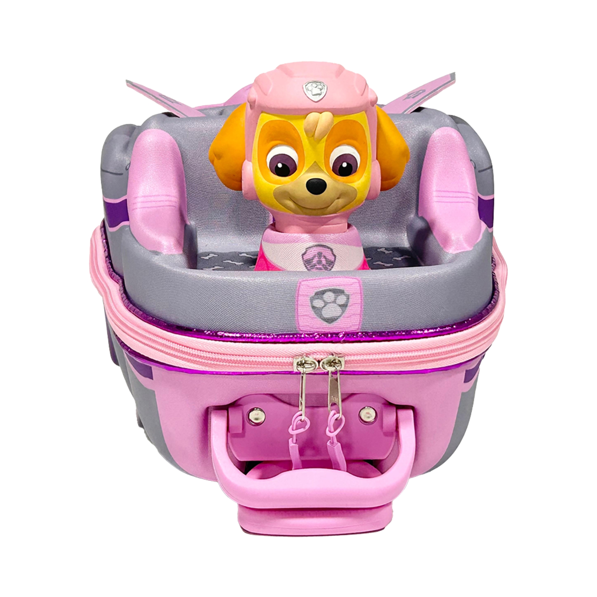 Mala Infantil Patrulha Canina Paw Patrol Skye Nave com Rodinha Tripla Diplomata - 2993KM25