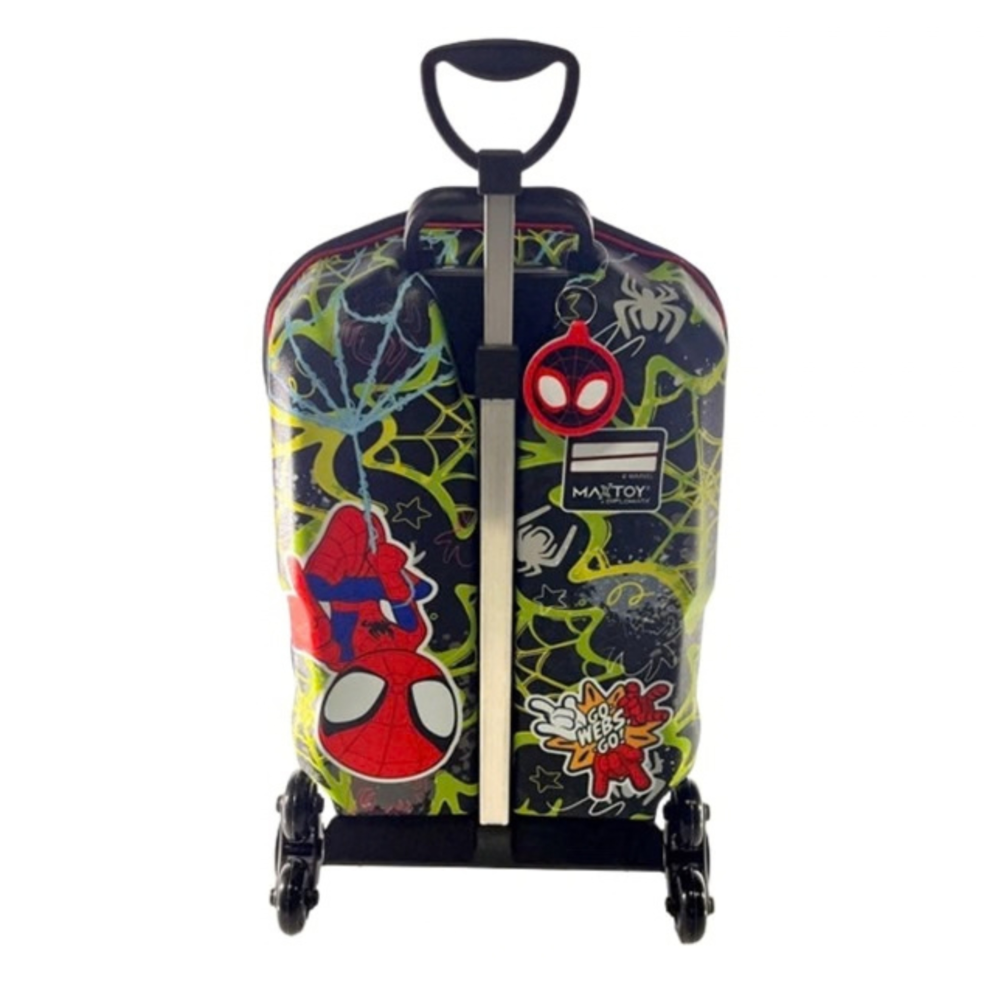 Mala Infantil Spidey Miles com Rodinha Tripla Diplomata - 3801BM26