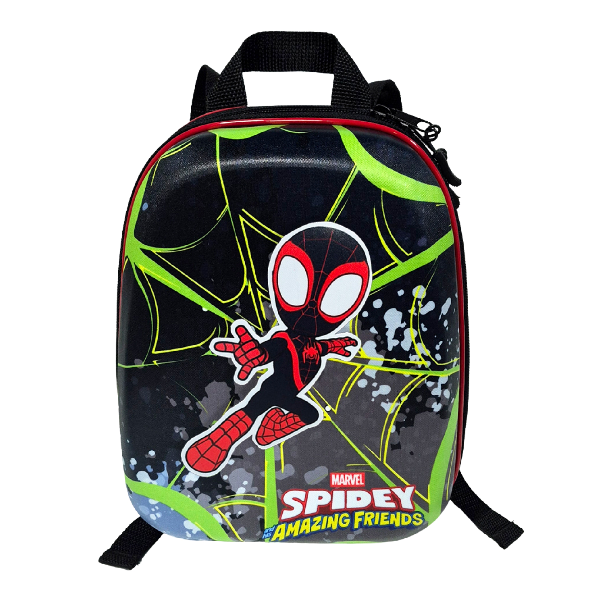 Mochila Infantil Spidey Miles com Alça de Costas Diplomata - 3801BX26