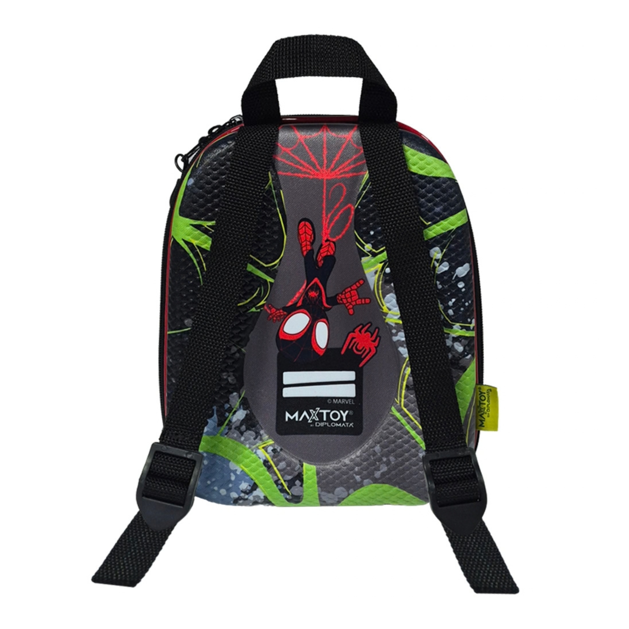Mochila Infantil Spidey Miles com Alça de Costas Diplomata - 3801BX26