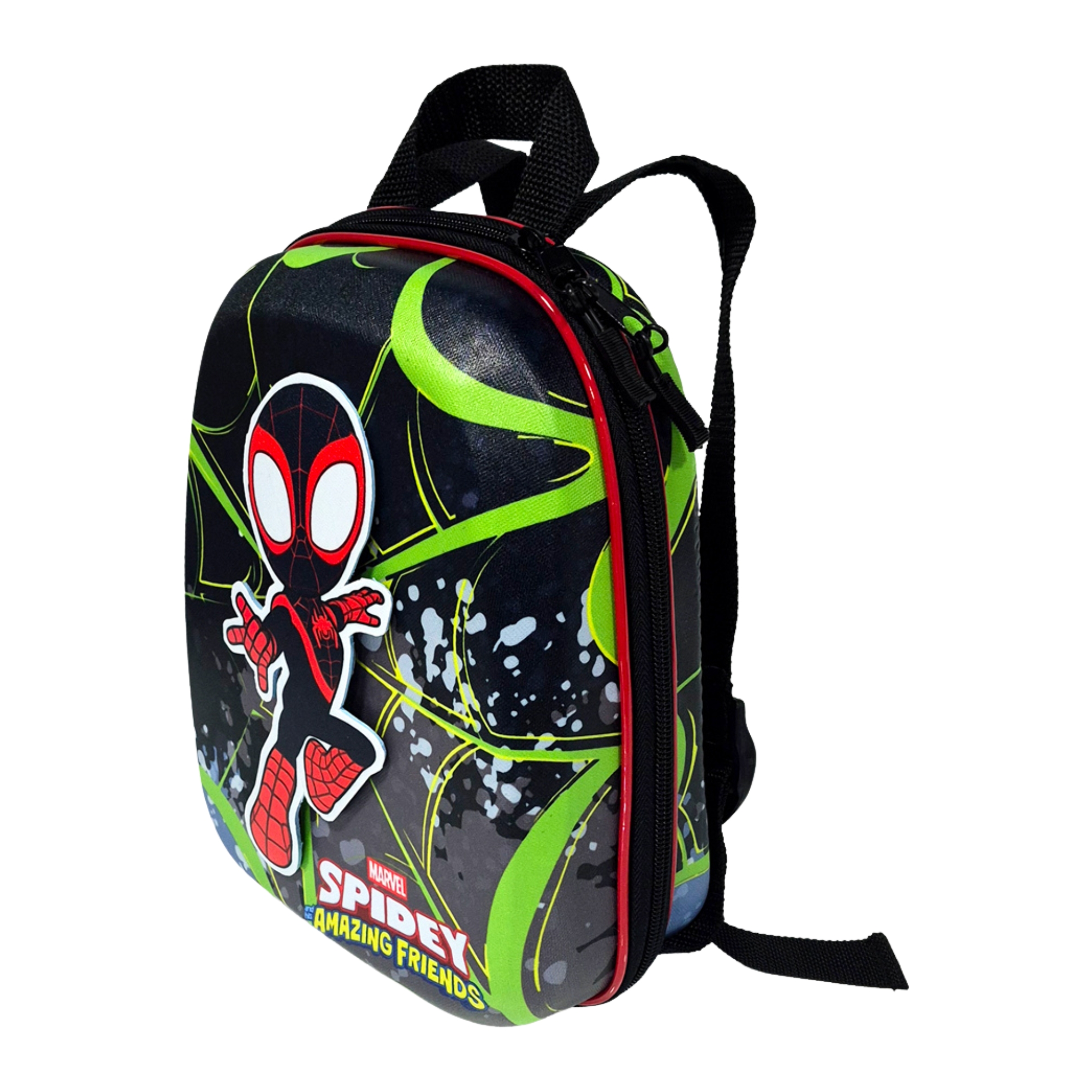 Mochila Infantil Spidey Miles com Alça de Costas Diplomata - 3801BX26