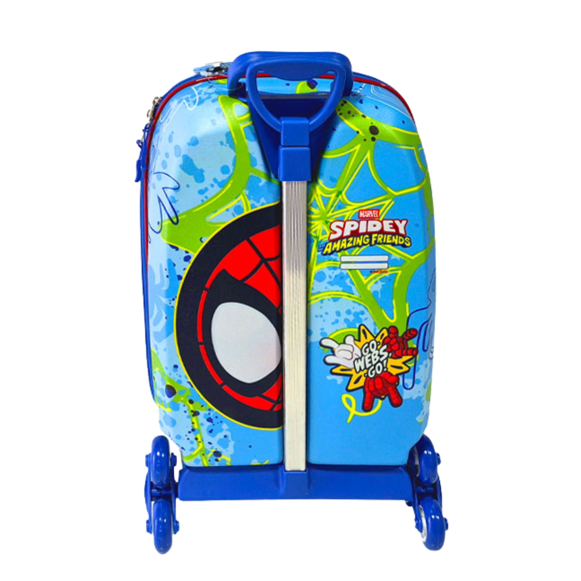 Mala Infantil Spidey City com Rodinha Tripla Diplomata - 3801CM26