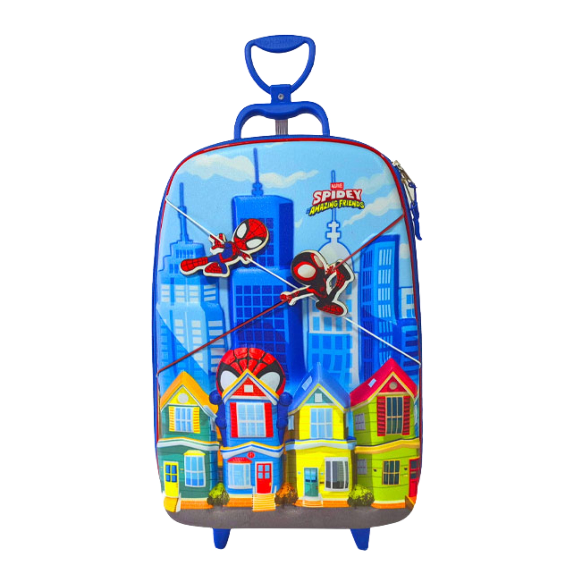 Mala Infantil Spidey City com Rodinha Tripla Diplomata - 3801CM26
