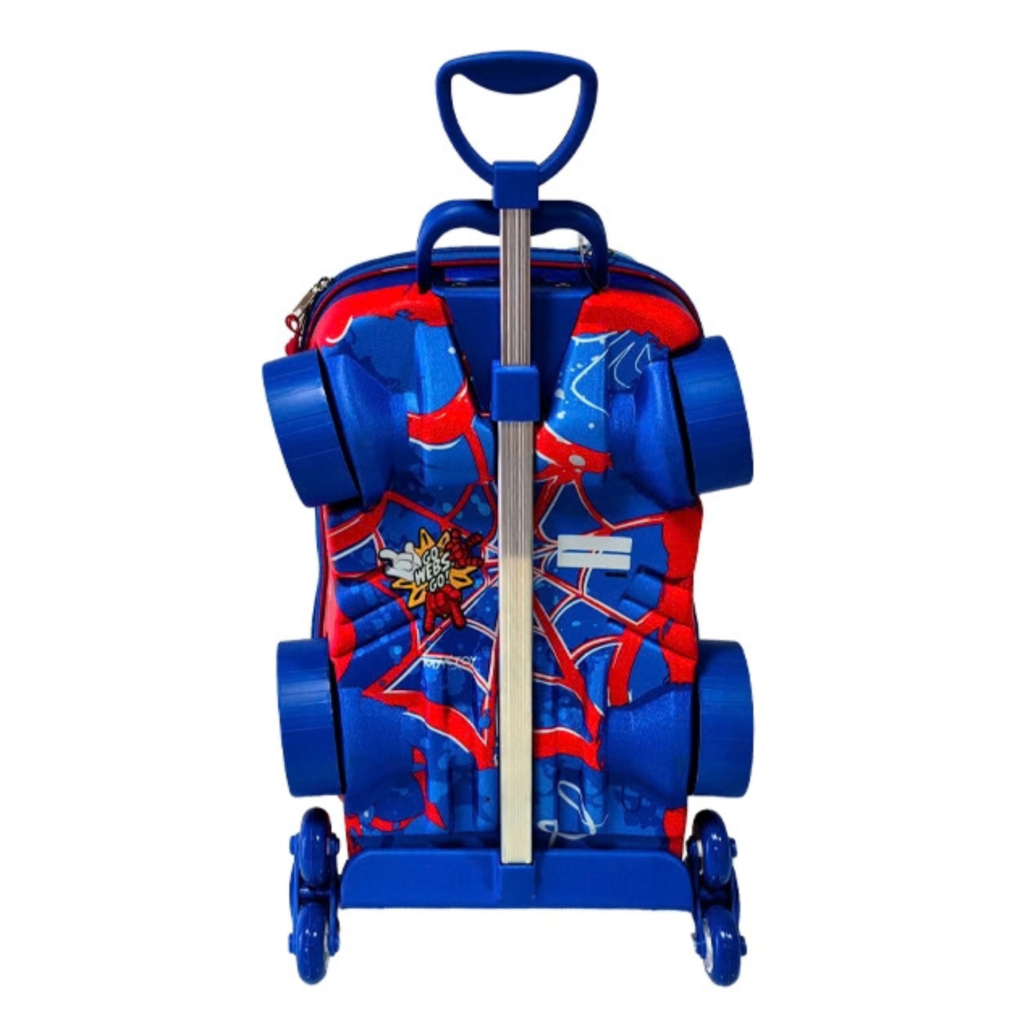 Mala Infantil Spidey Peter Carro com Rodinha Tripla Diplomata - 3801DM26
