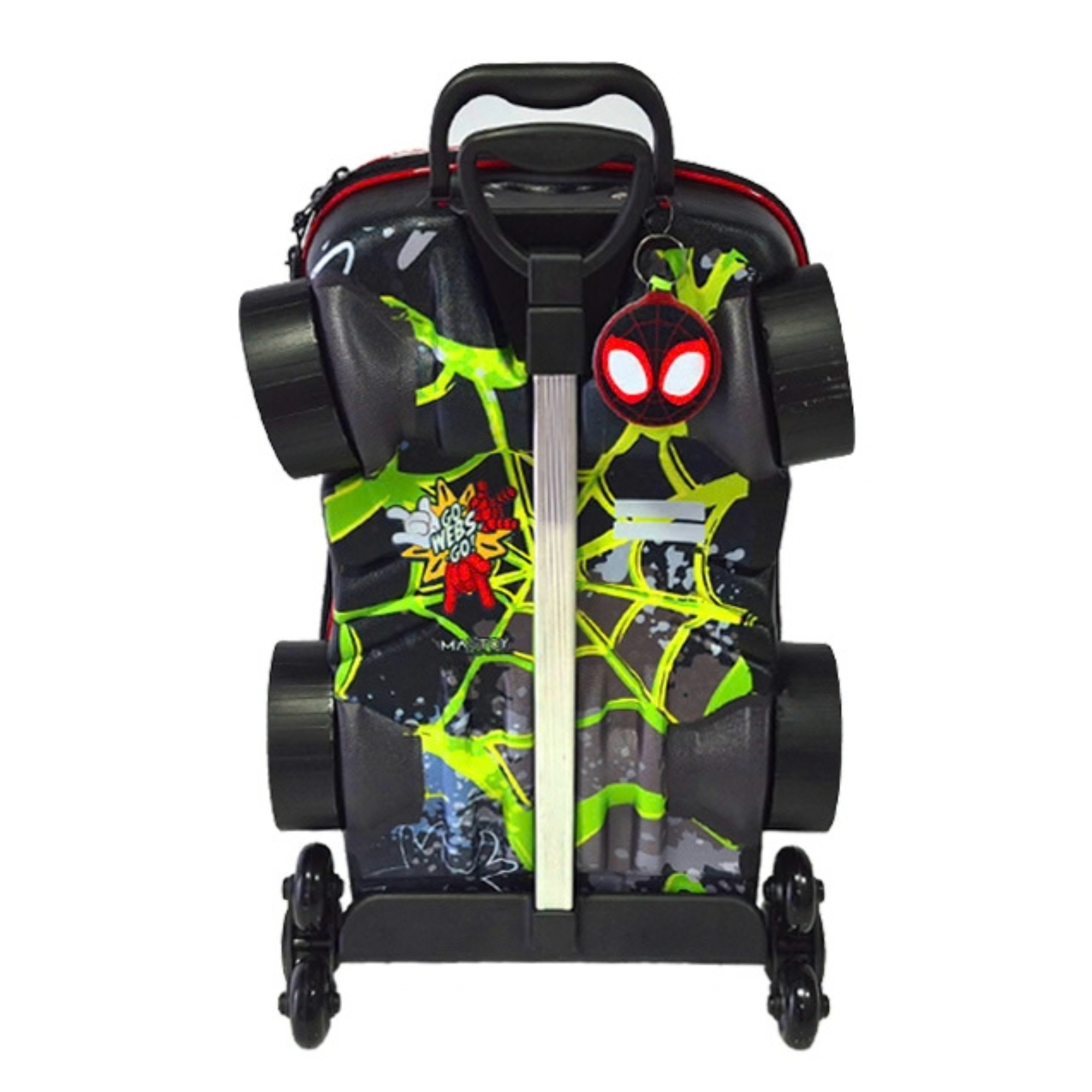 Mala Infantil Spidey Miles Carro com Rodinha Tripla Diplomata - 3801EM26