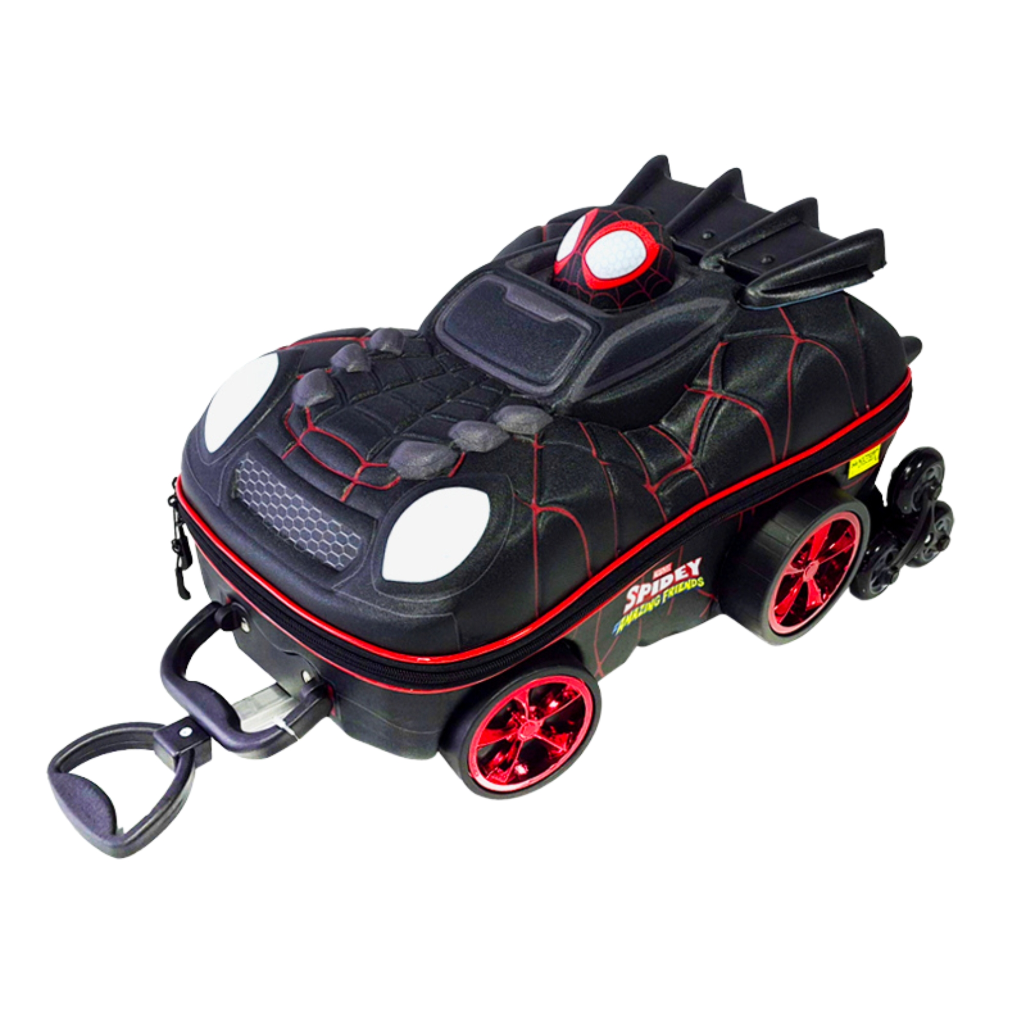 Mala Infantil Spidey Miles Carro com Rodinha Tripla Diplomata - 3801EM26