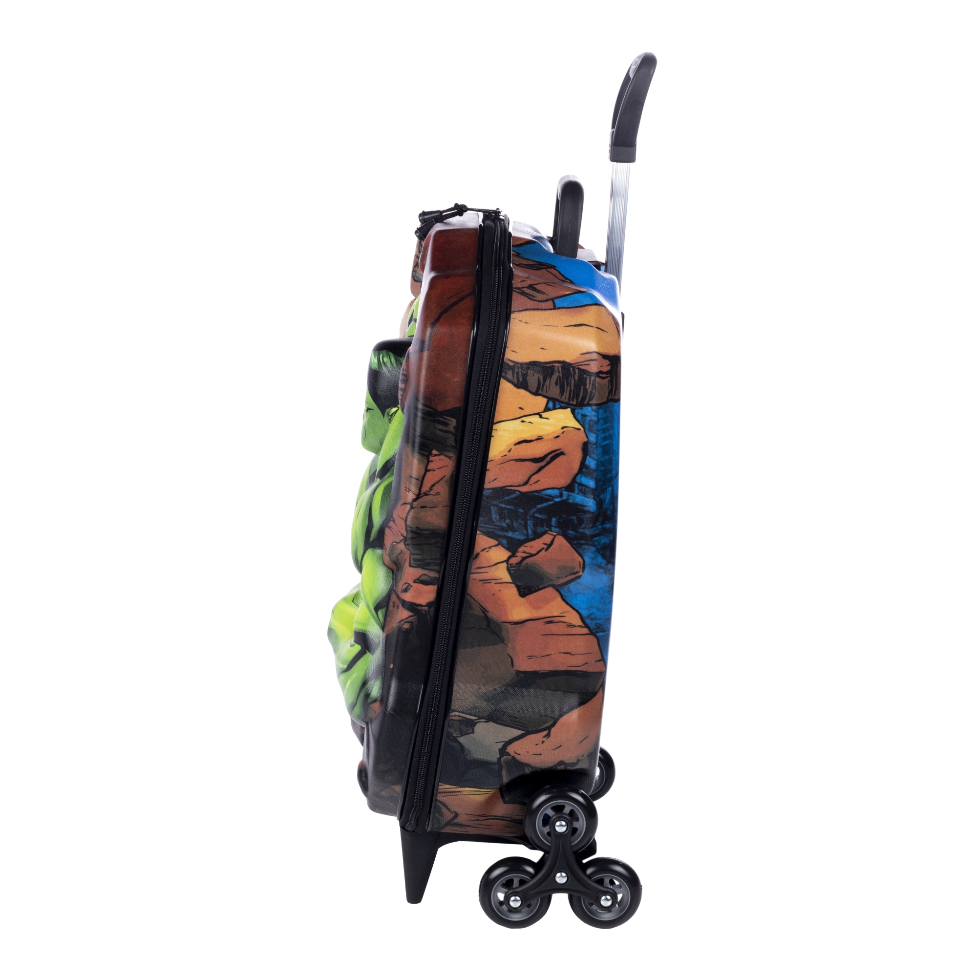 Mala Infantil Avengers Vingadores Hulk com Rodinha Tripla Diplomata - 3850CM22