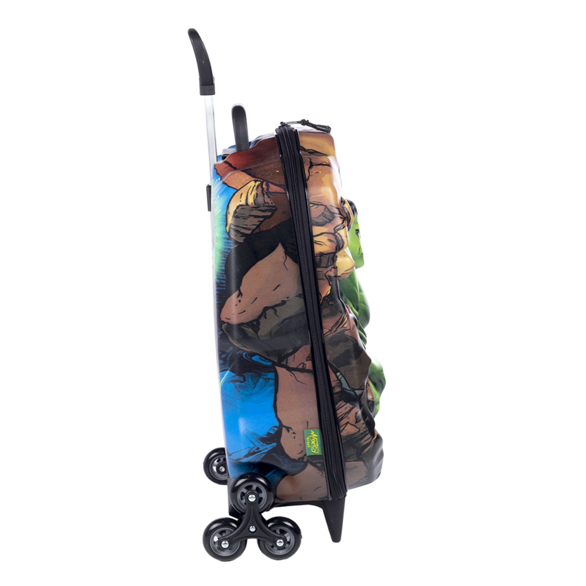 Mala Infantil Avengers Vingadores Hulk com Rodinha Tripla Diplomata - 3850CM22